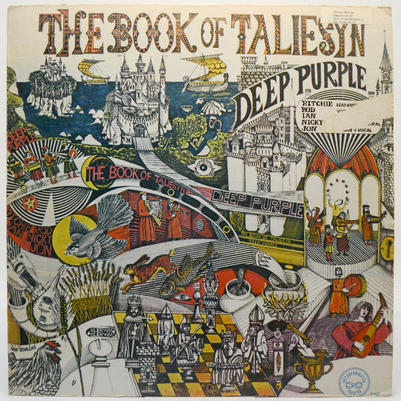 Deep Purple — The Book Of Taliesyn (USA), 1968