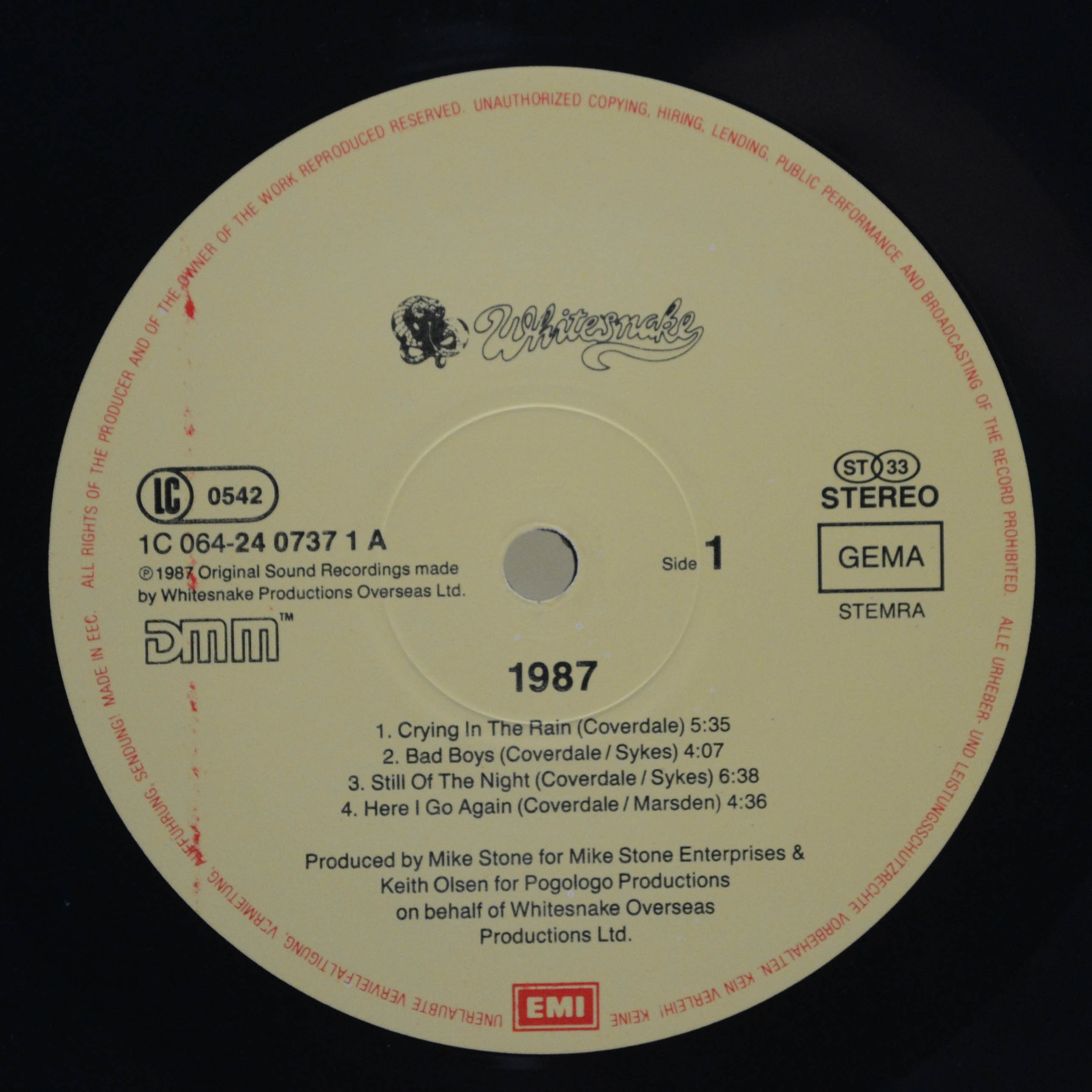 Whitesnake — 1987, 1987