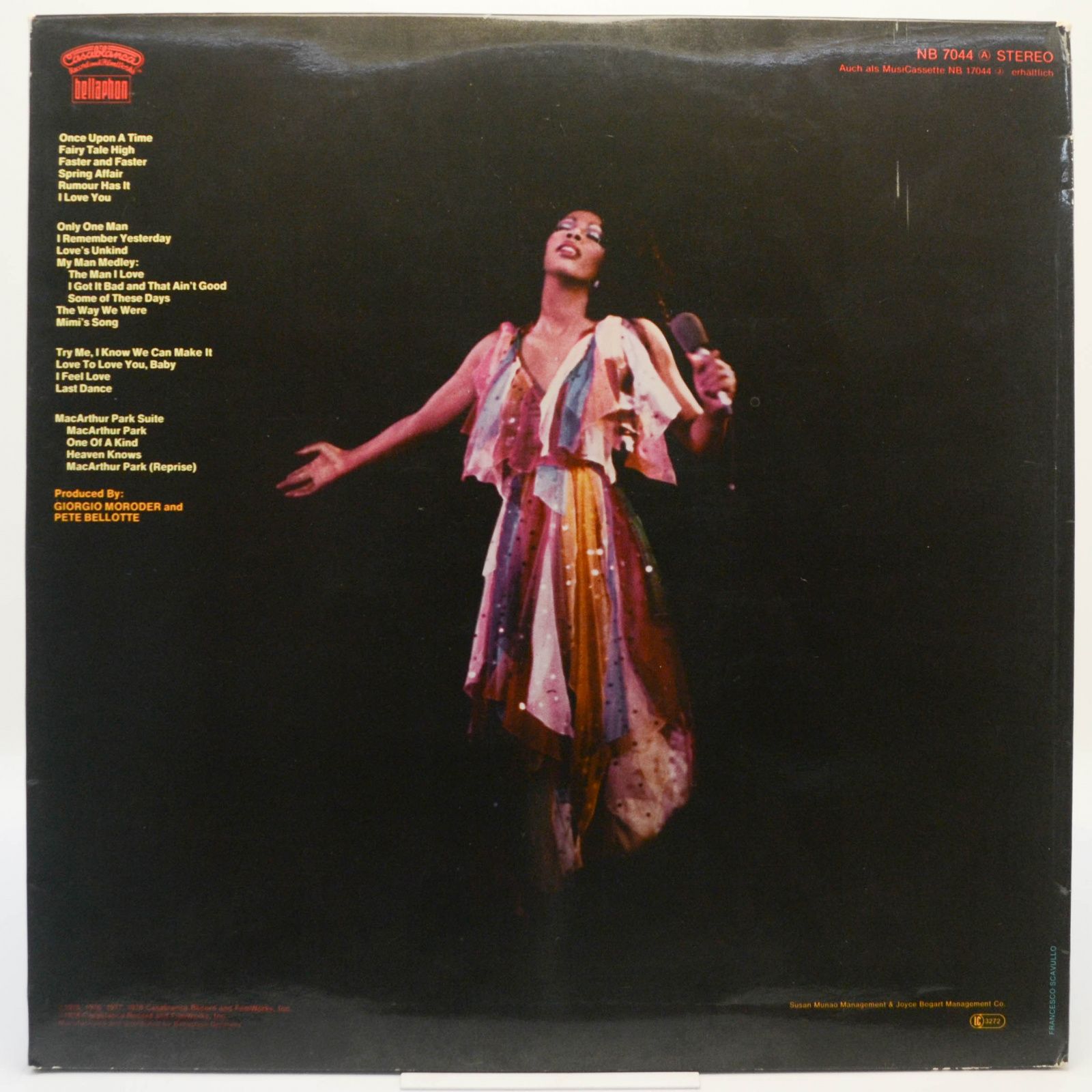 Donna Summer — Live And More (2LP), 1978