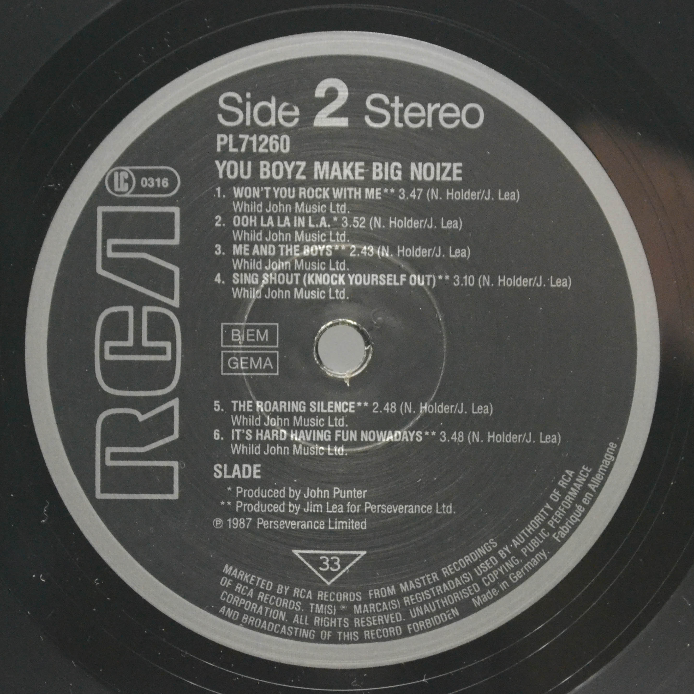 Slade — You Boyz Make Big Noize, 1987