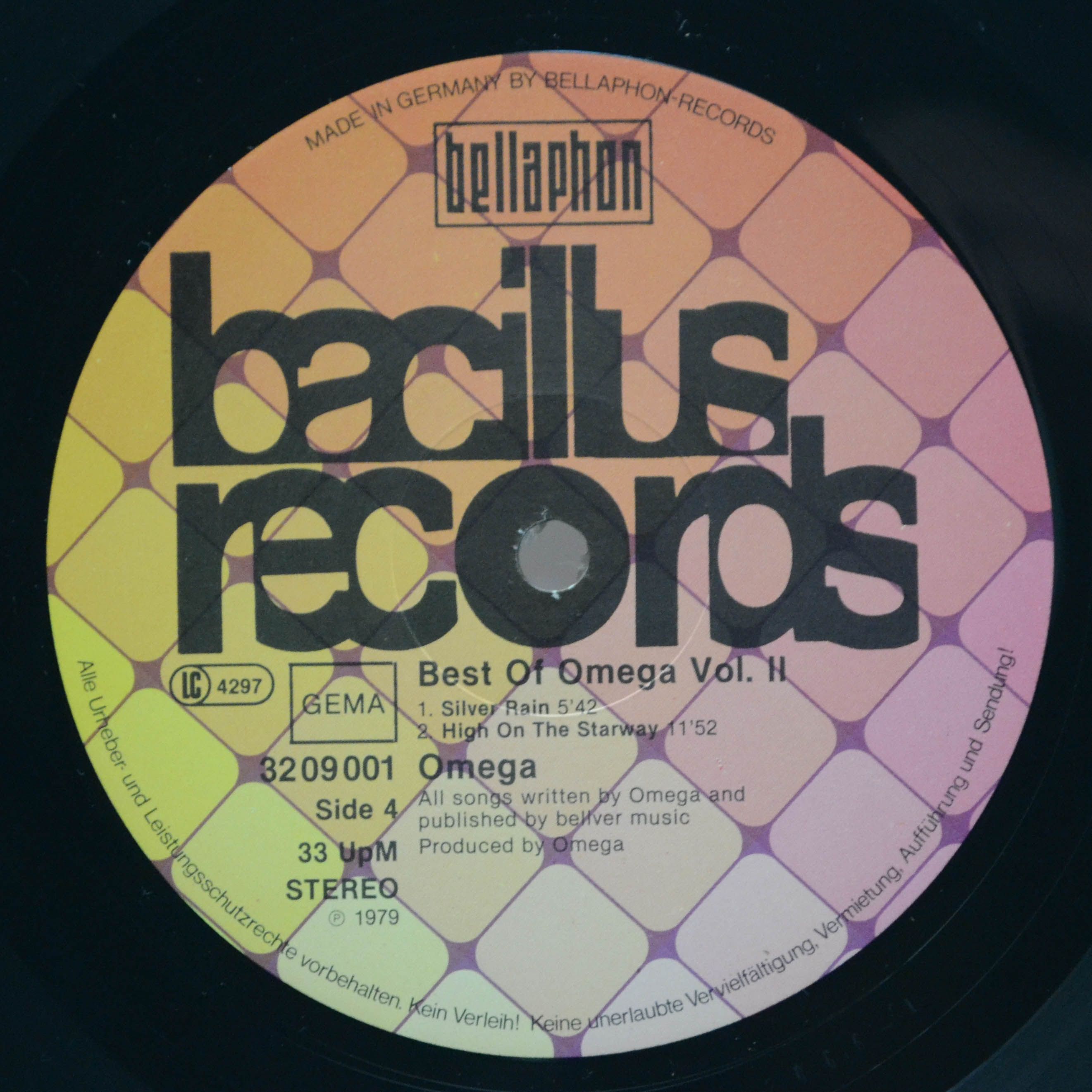 Omega — Best Of Omega Vol. II (2LP), 1981