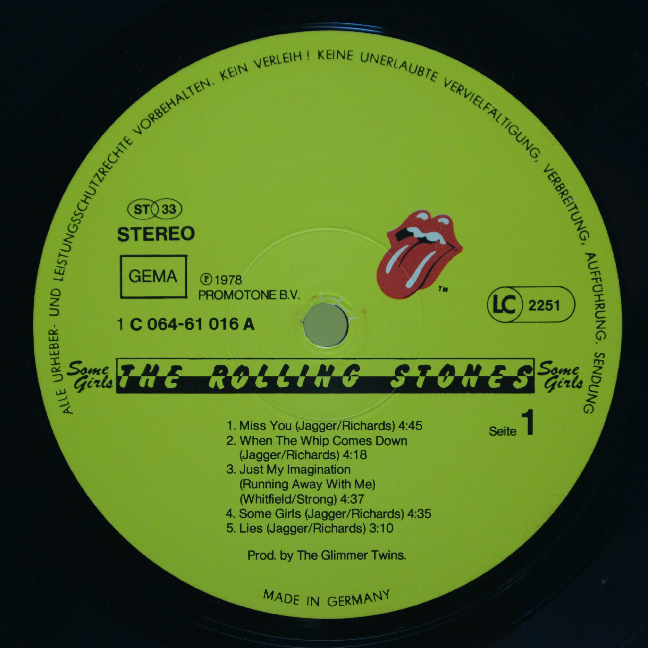 Rolling Stones — Some Girls, 1978