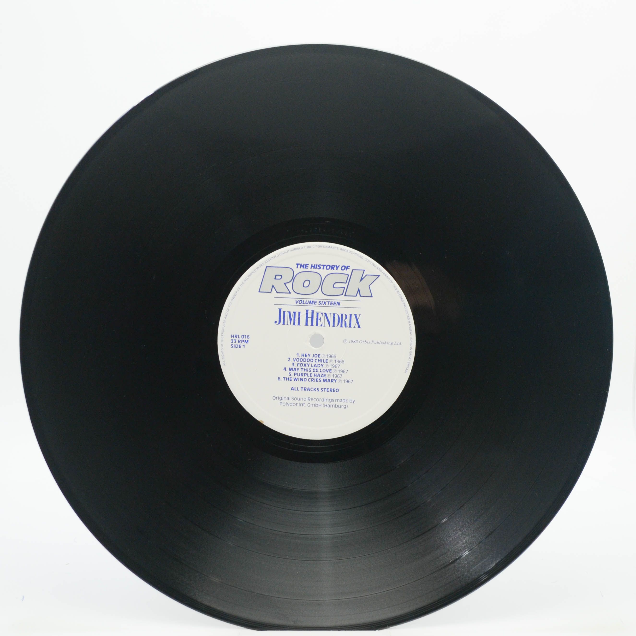 Jimi Hendrix / Cream — The History Of Rock (Volume Sixteen) (2LP, UK), 1983