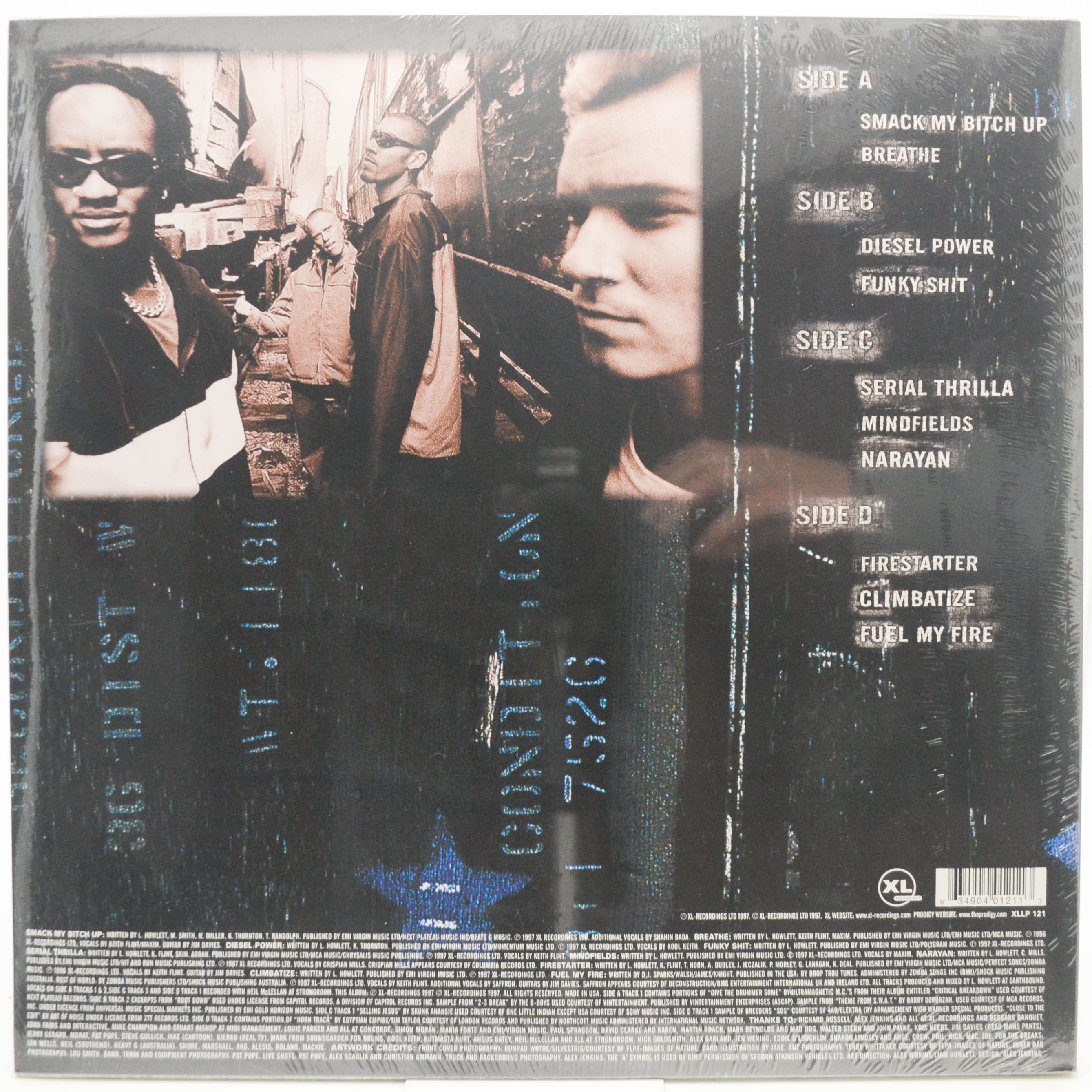 Prodigy — The Fat Of The Land (2LP, UK), 1997