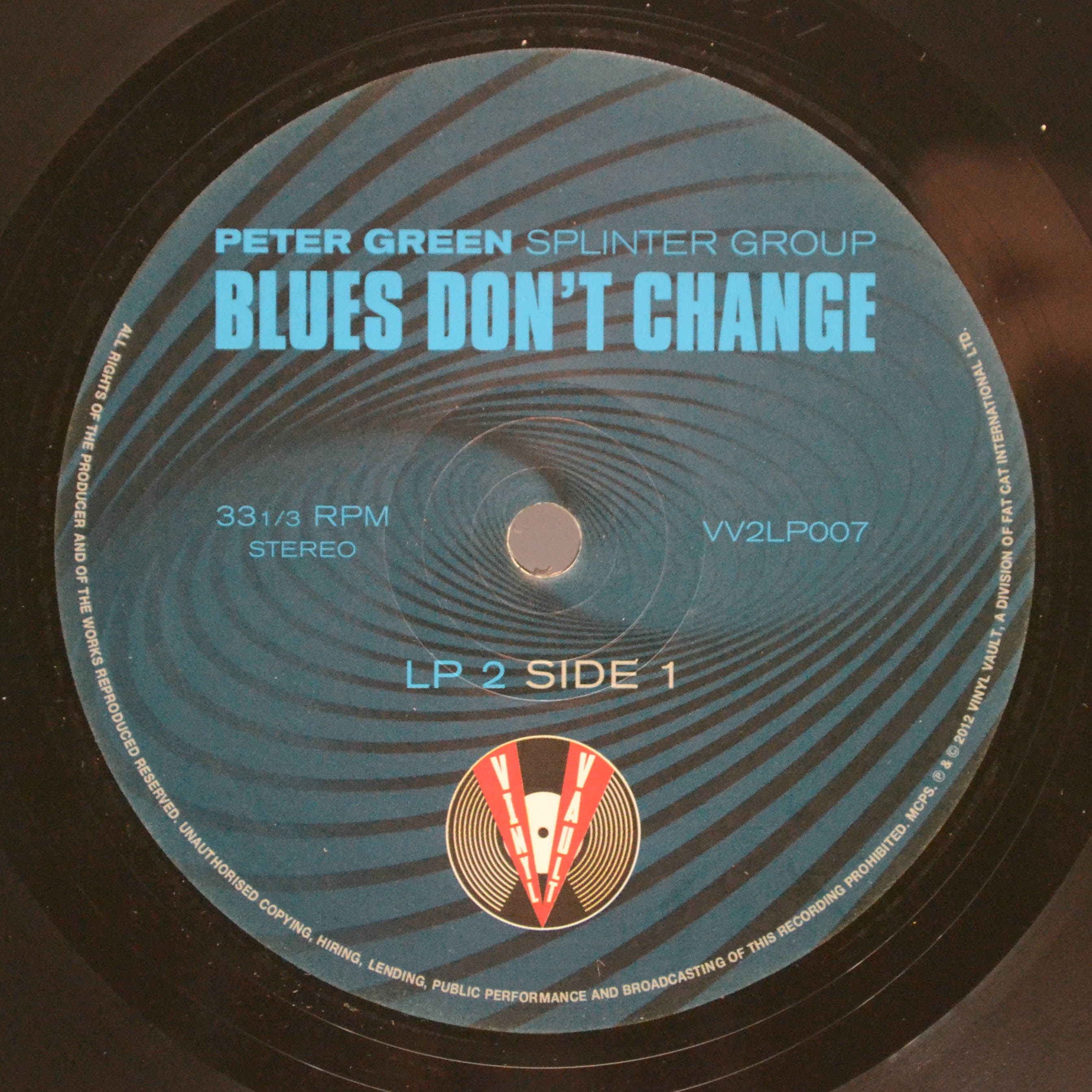 Peter Green Splinter Group — Blues Don't Change (2LP), 2001