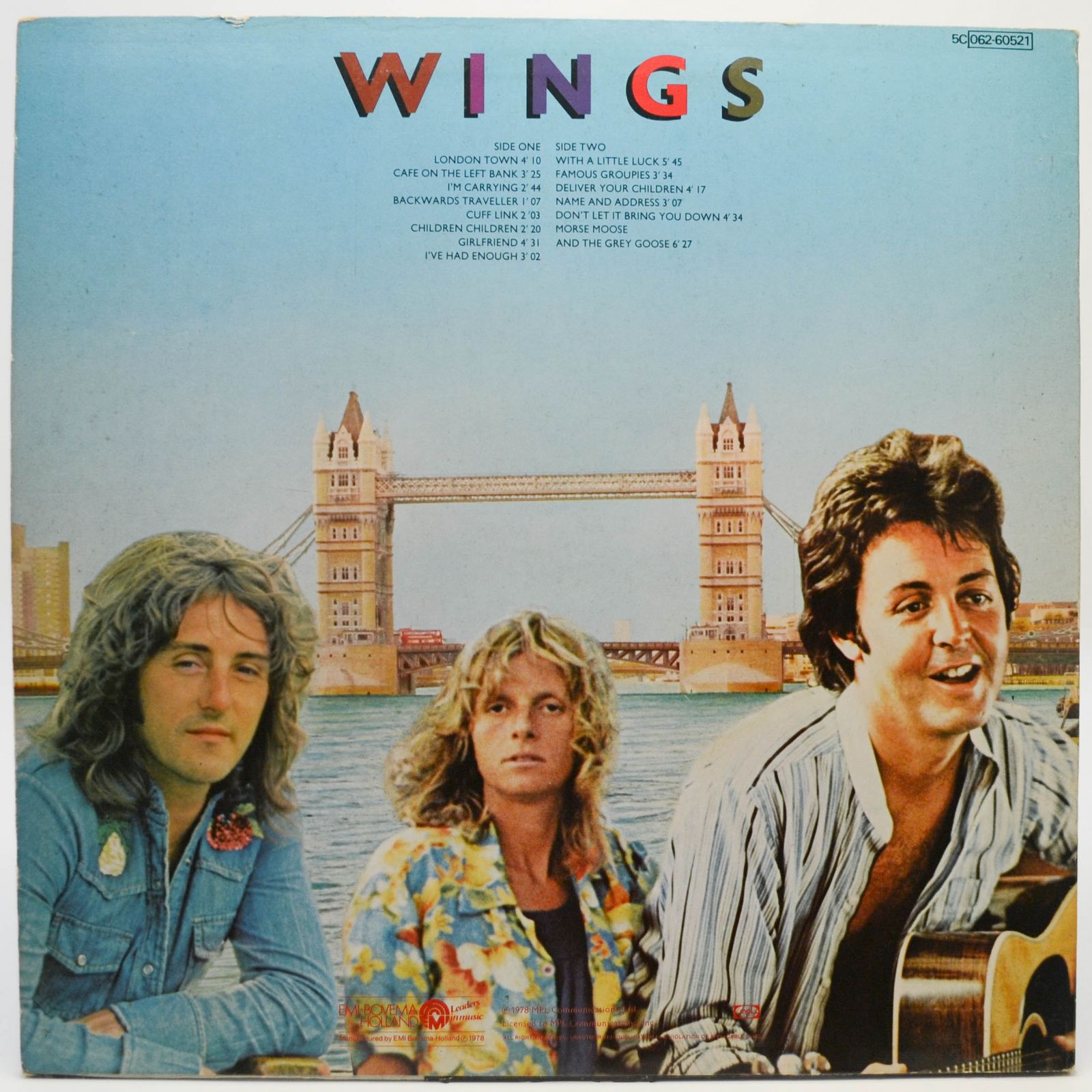 Wings — London Town, 1978