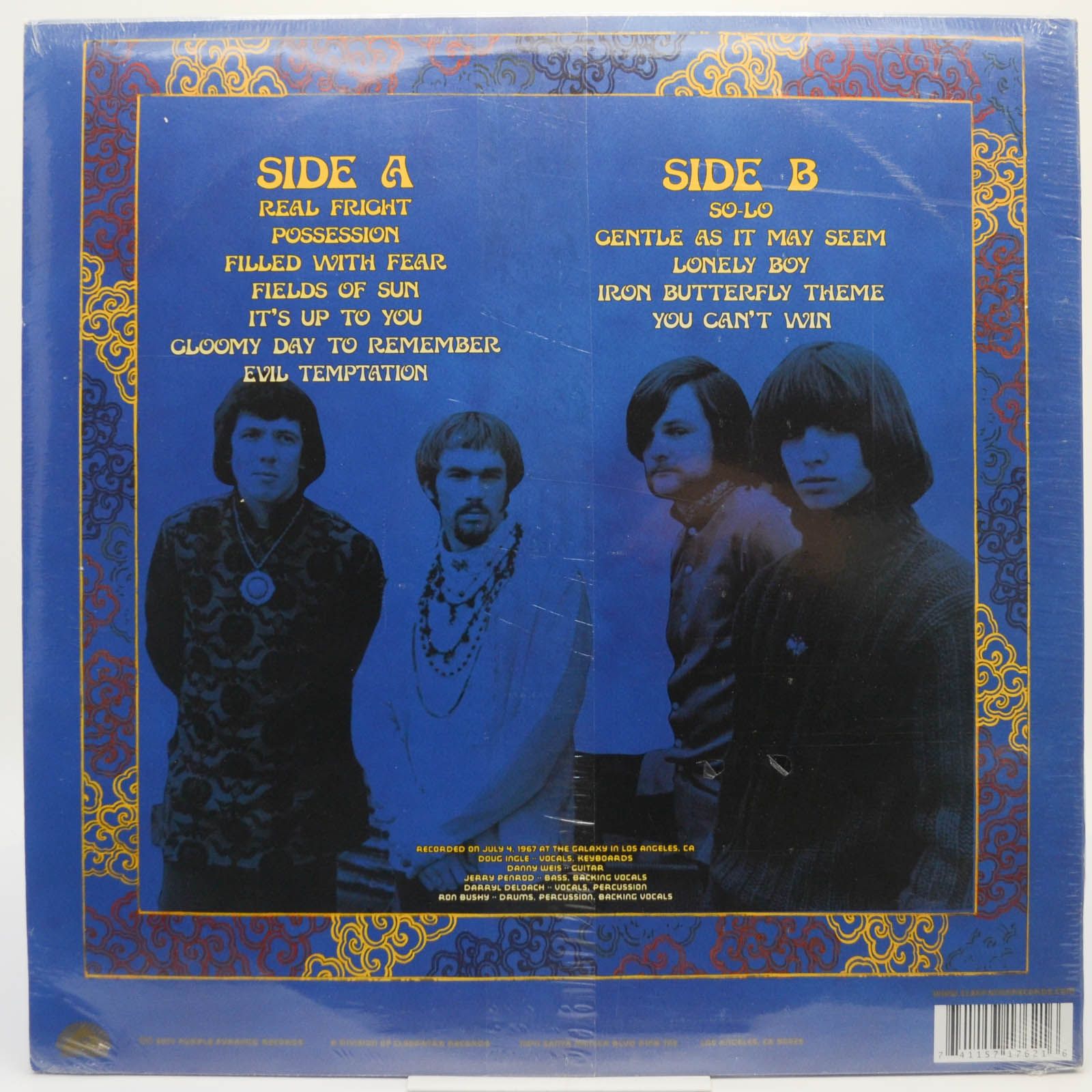 Iron Butterfly — Live At The Galaxy 1967 (USA), 2014