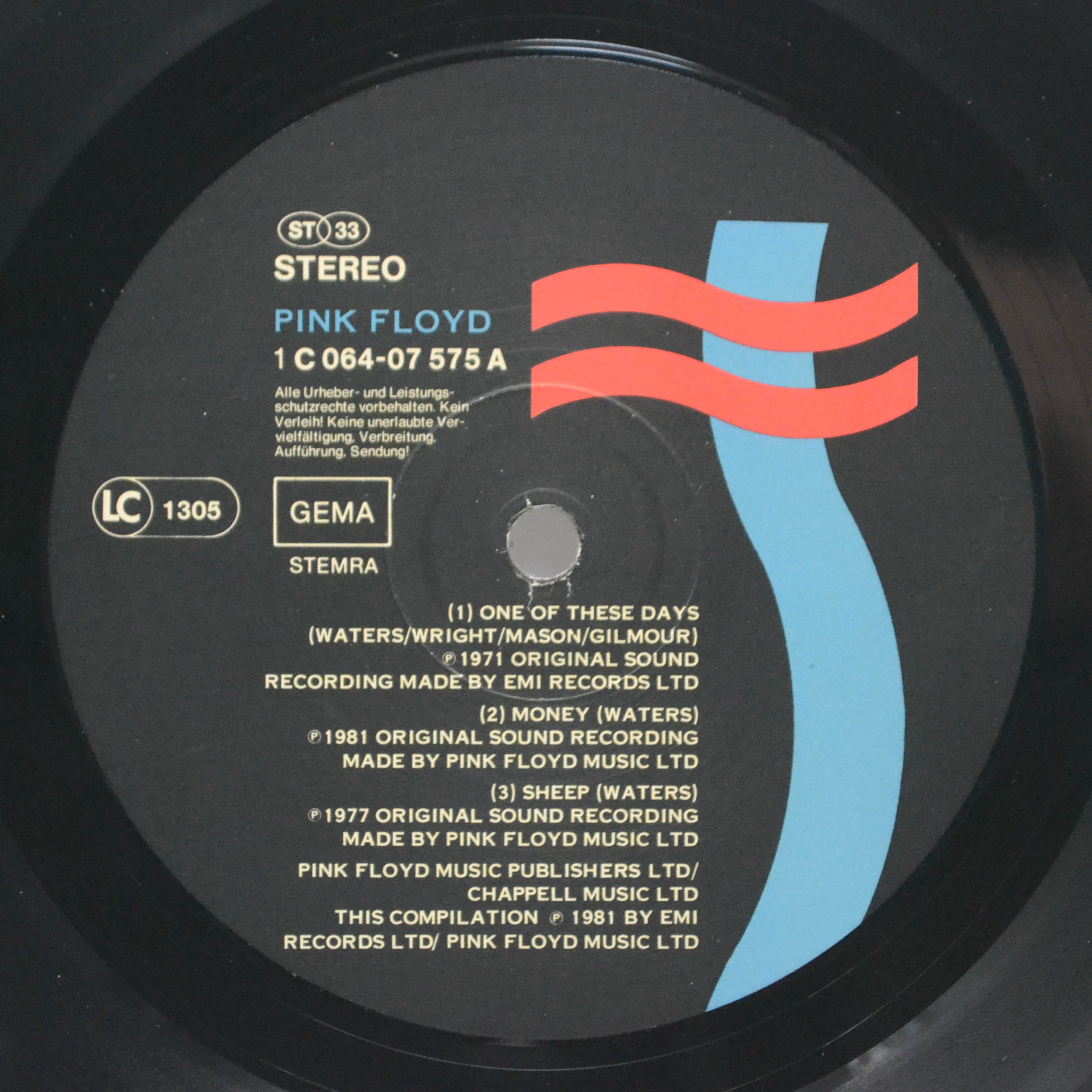 Pink Floyd — A Collection Of Great Dance Songs, 1981