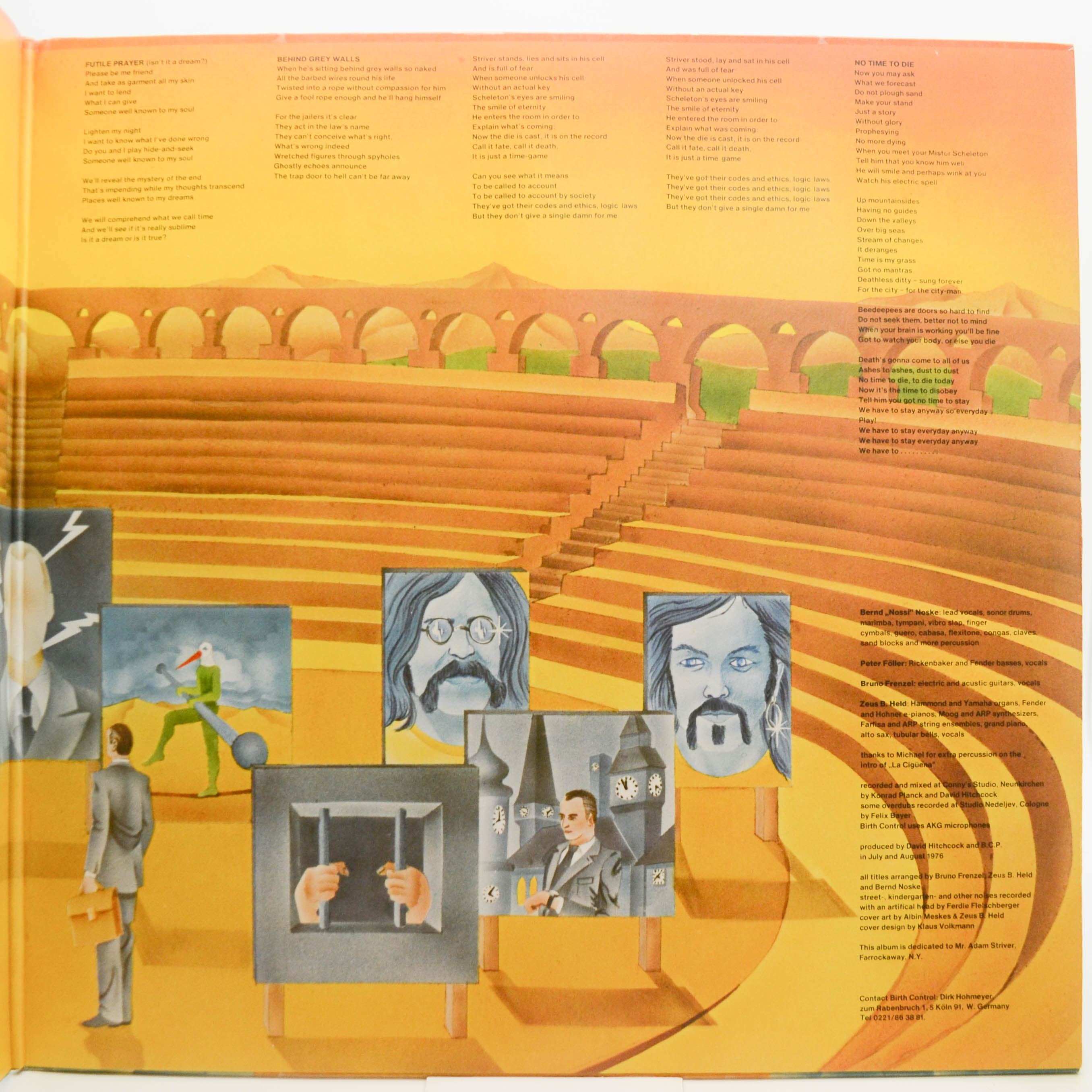 Виниловая пластинка Birth Control — Backdoor Possibilities, 1976