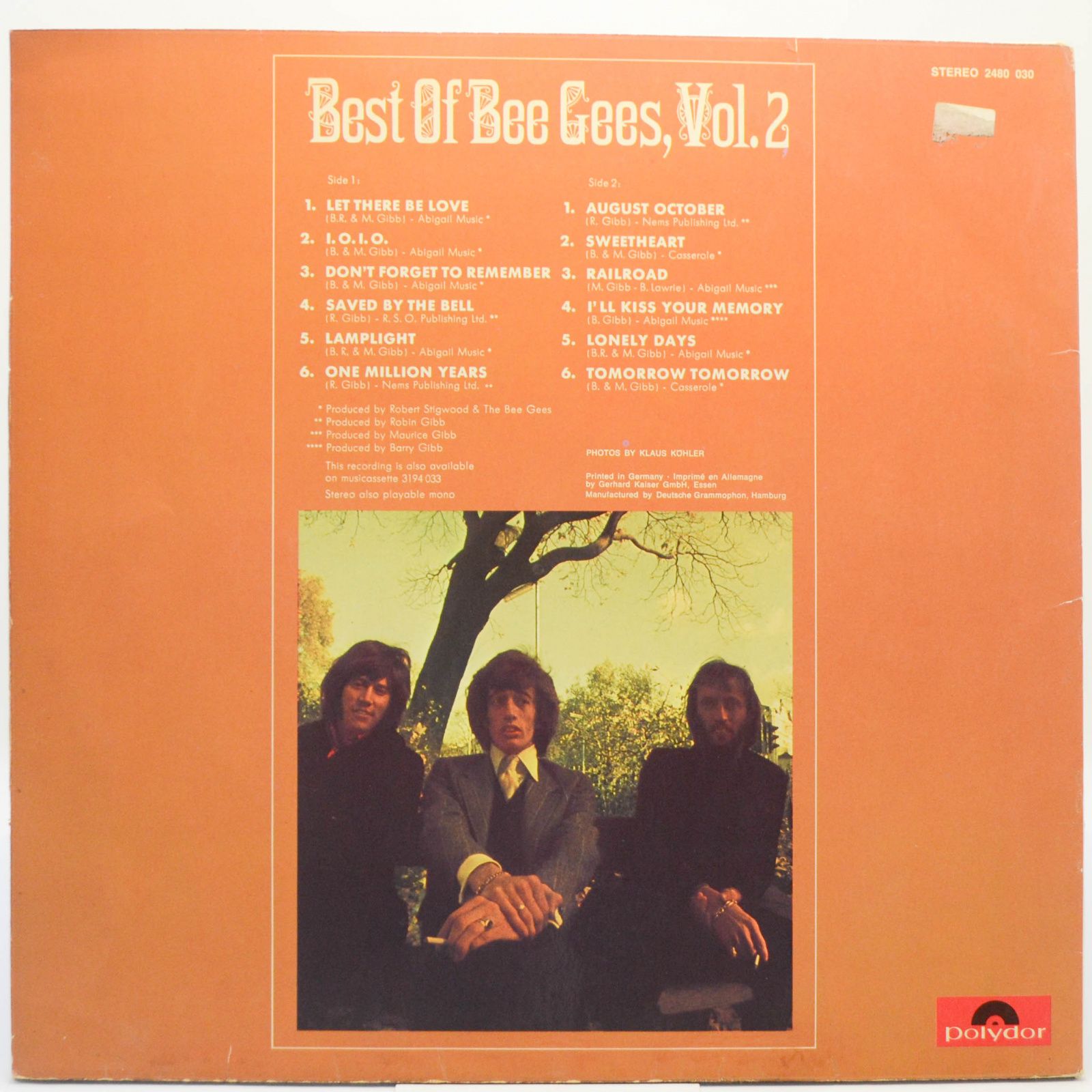 Bee Gees — Best Of Vol.2, 1971