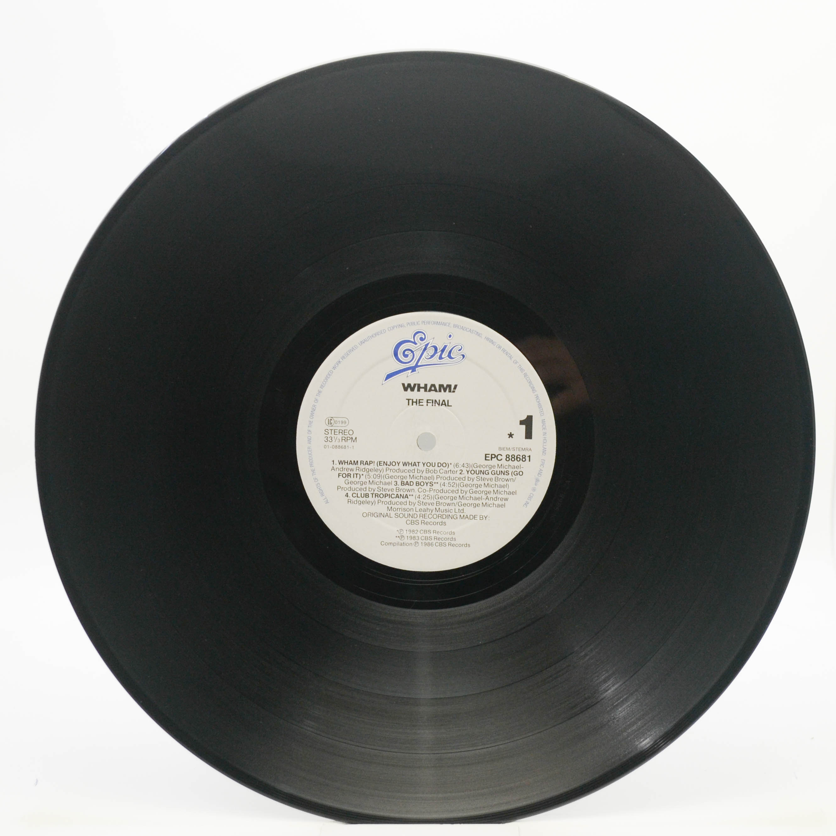 Wham! — The Final (2LP), 1986