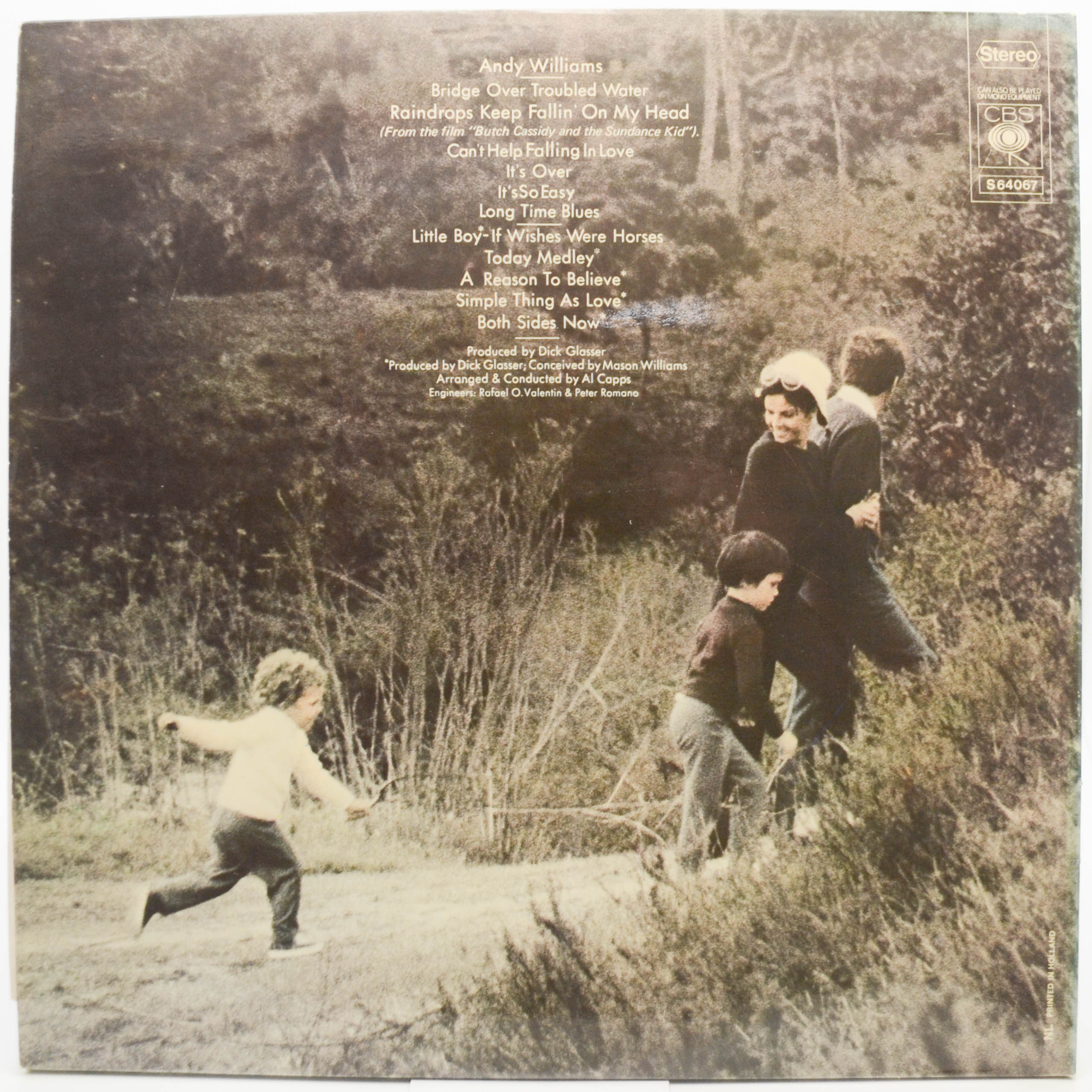 Andy Williams — Can't Help Falling In Love, 1970