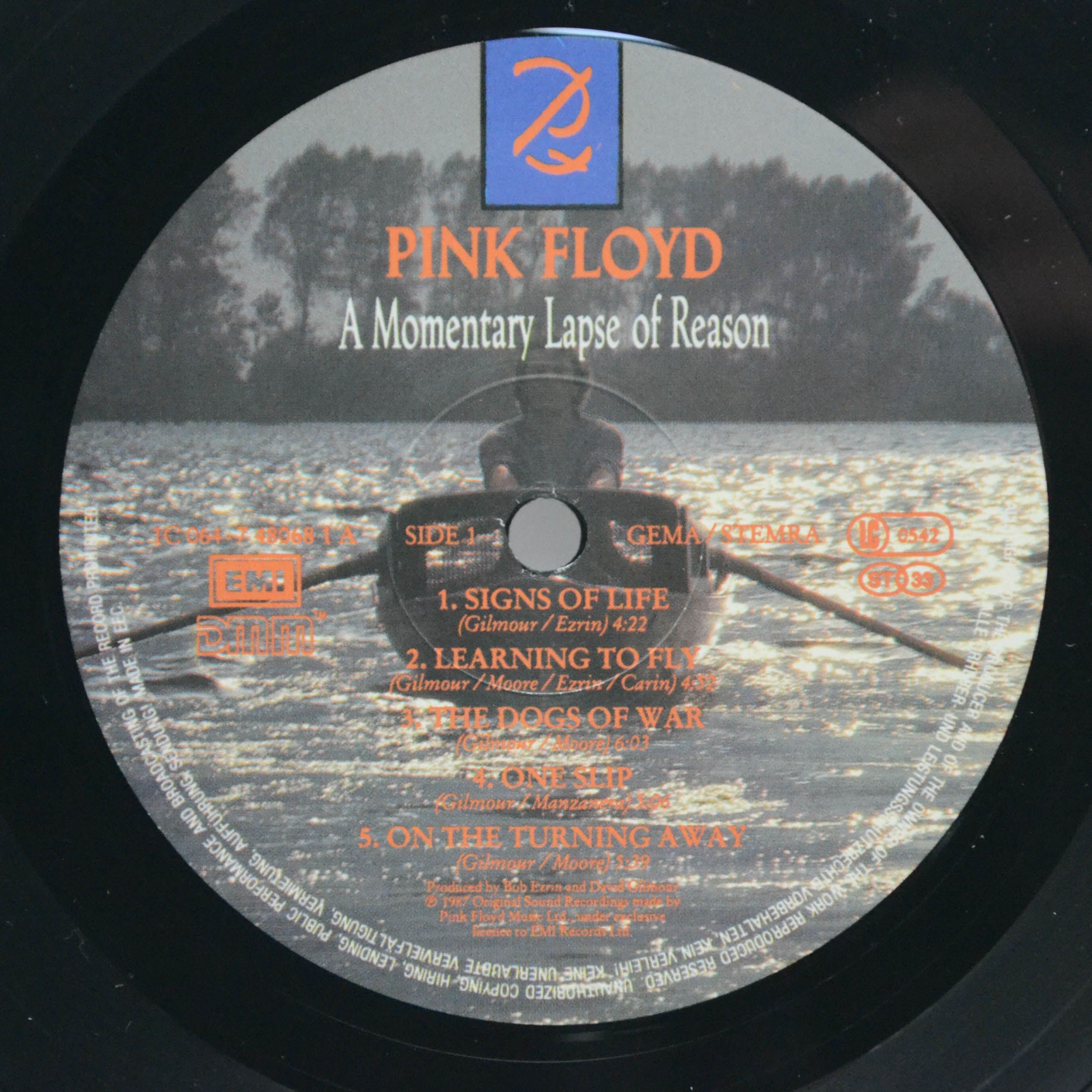 Pink Floyd — A Momentary Lapse Of Reason, 1987