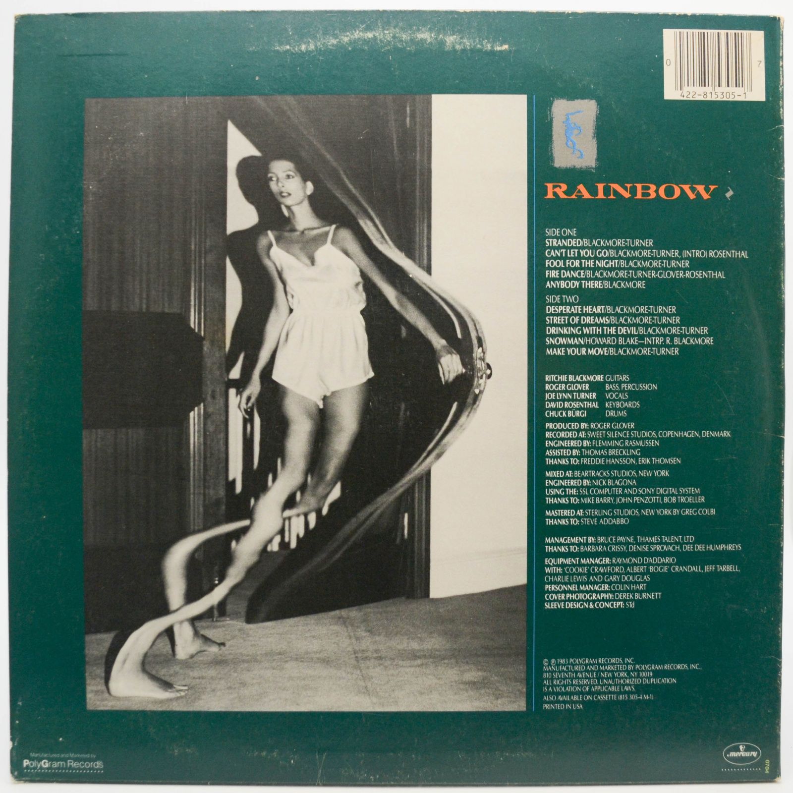 Rainbow — Bent Out Of Shape (USA), 1983