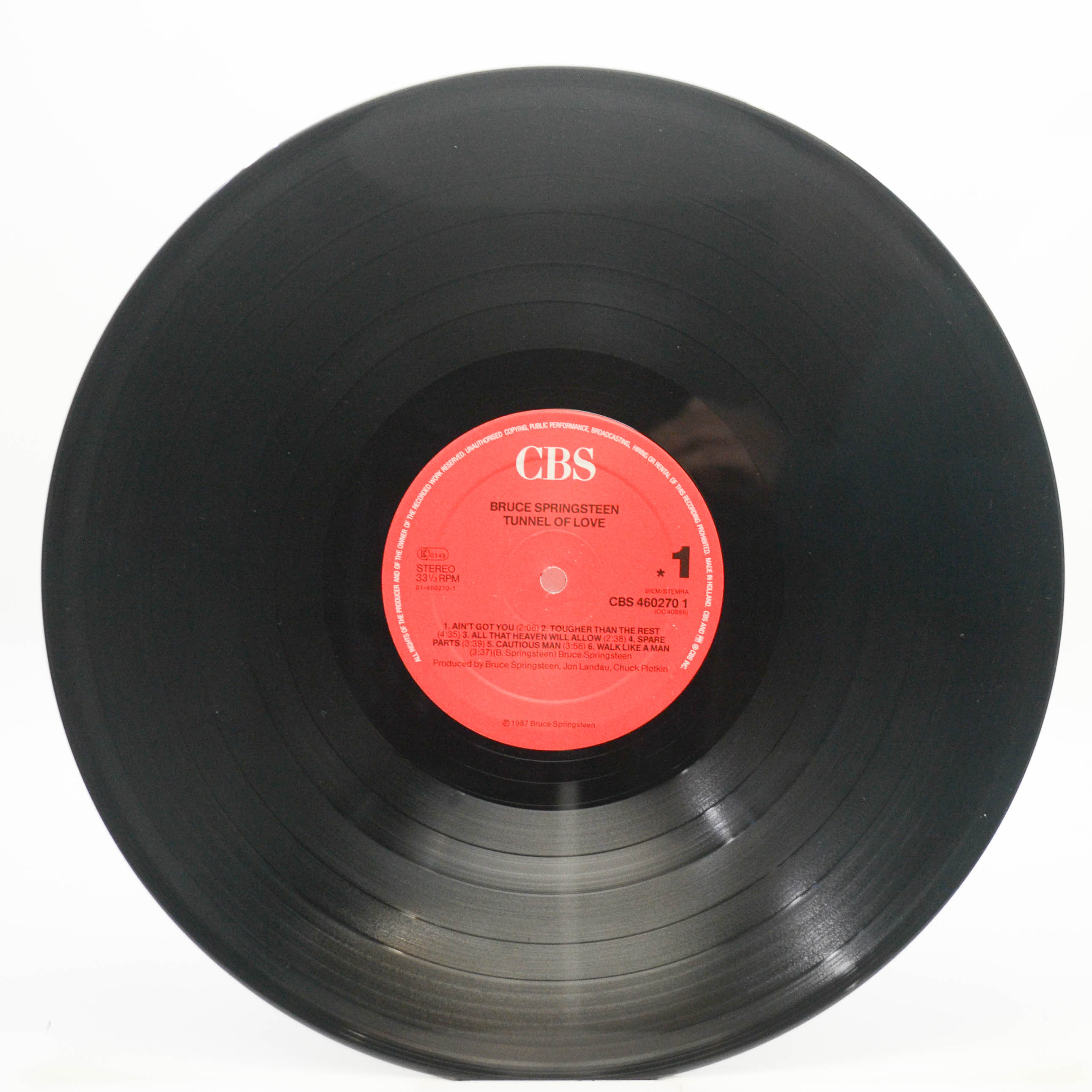 Bruce Springsteen — Tunnel Of Love, 1987