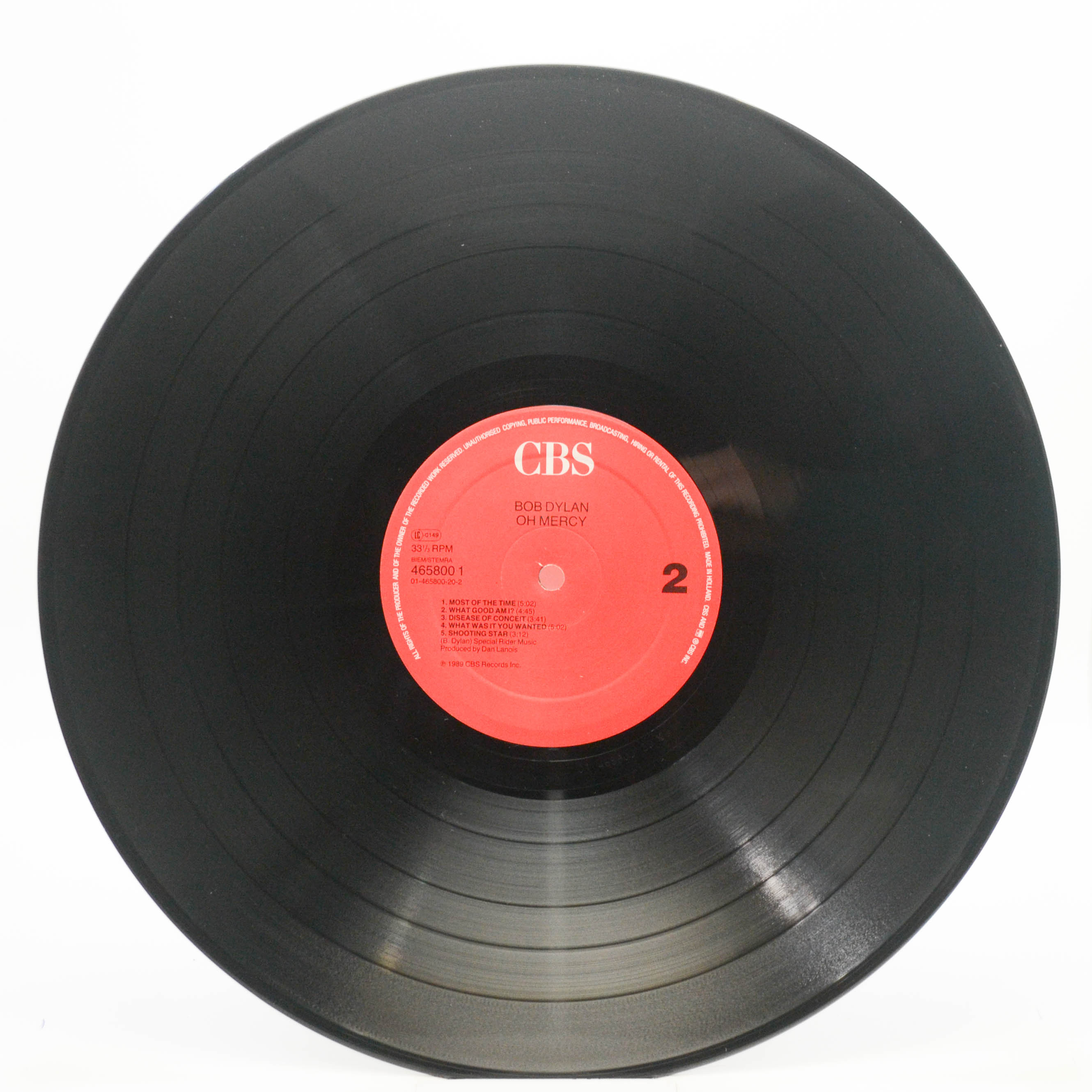 Bob Dylan — Oh Mercy, 1989