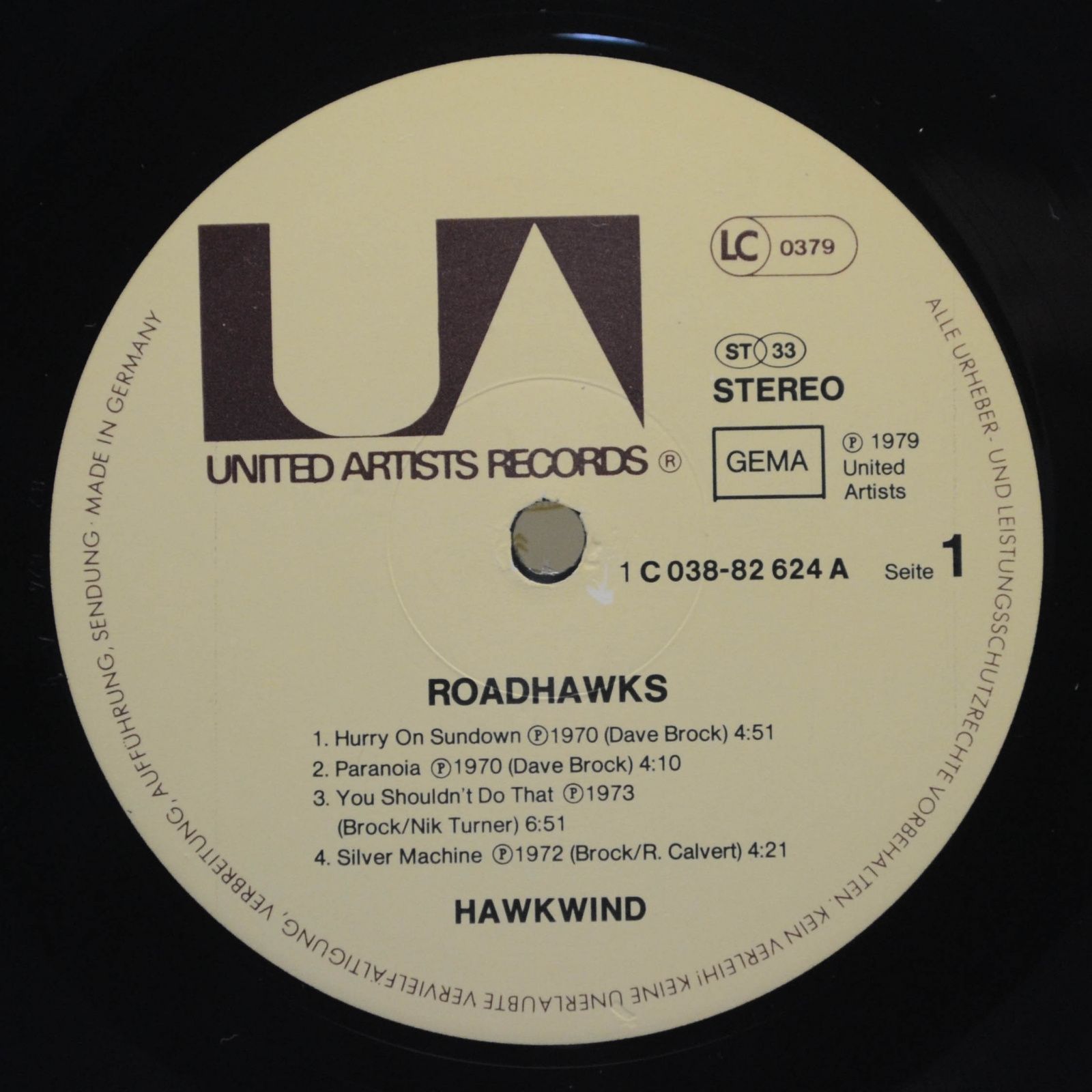 Hawkwind — Roadhawks, 1975