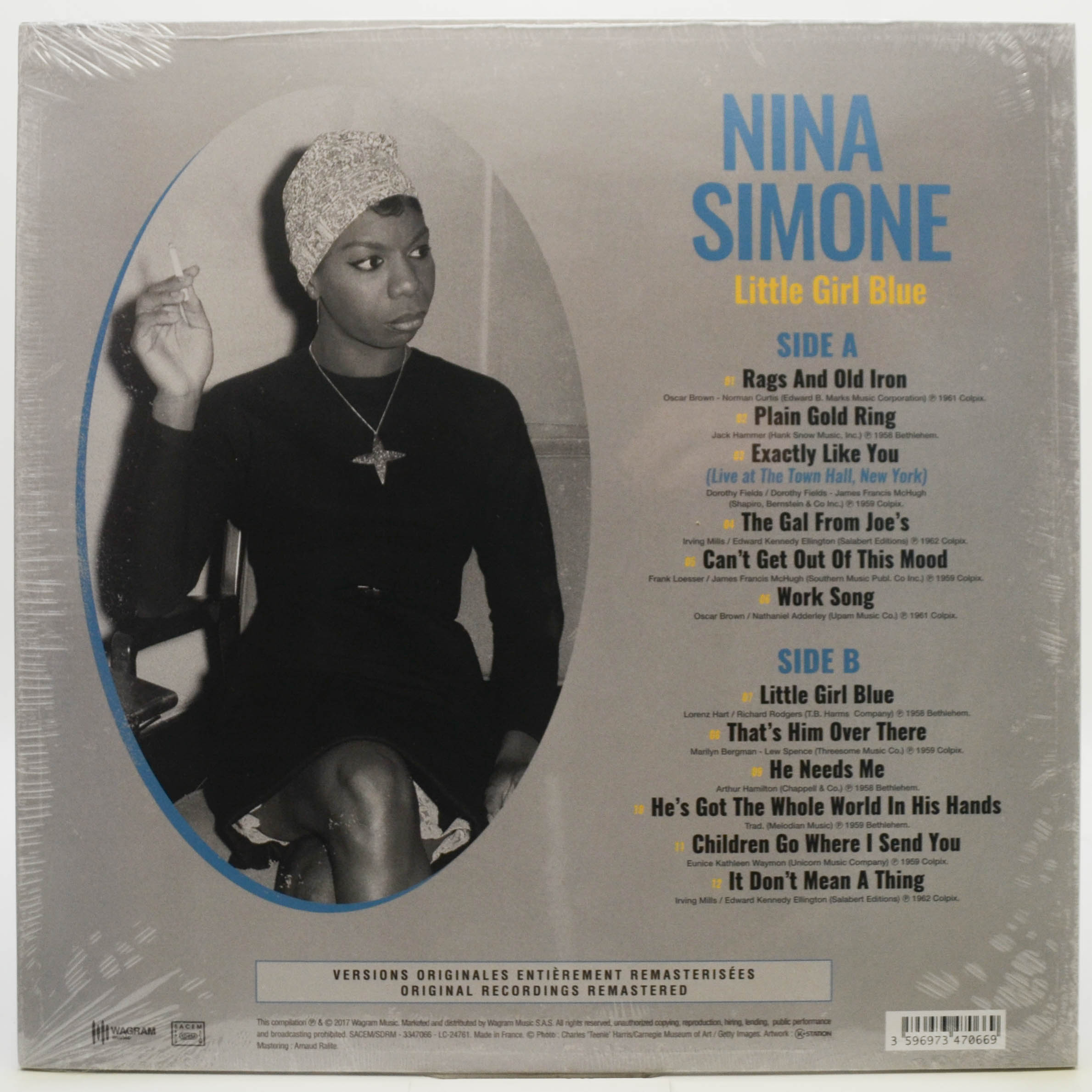 Виниловая пластинка Nina Simone — Little Girl Blue, 2017