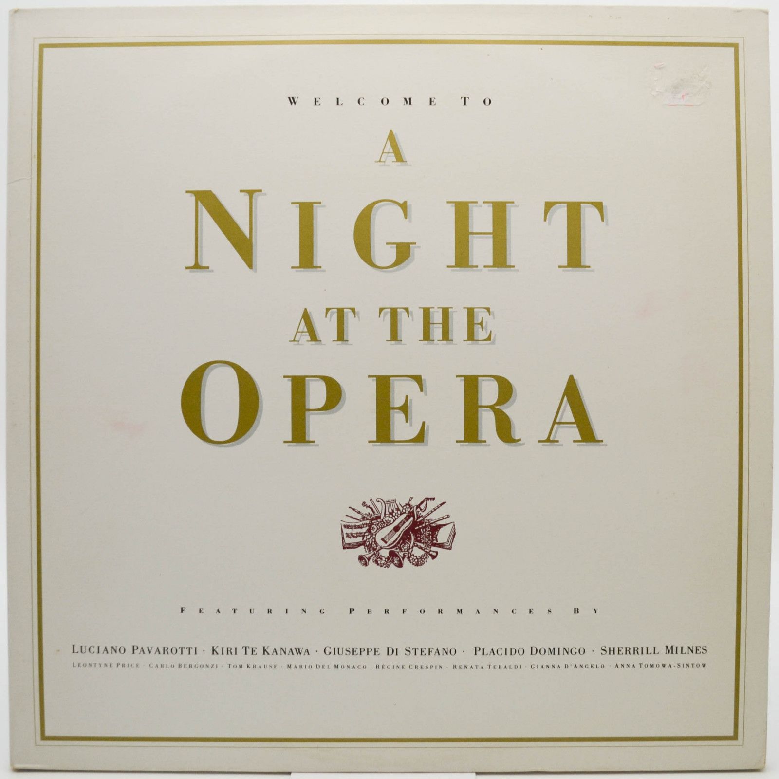 Various — Welcome To A Night At The Opera (2LP, UK), 1990