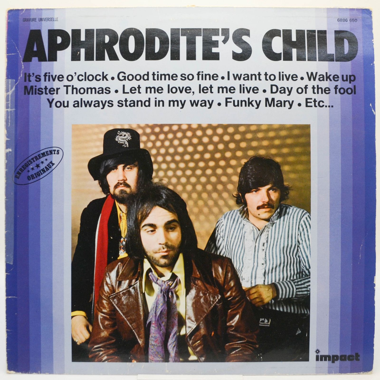 Aphrodite's Child — Aphrodite's Child (France), 1976