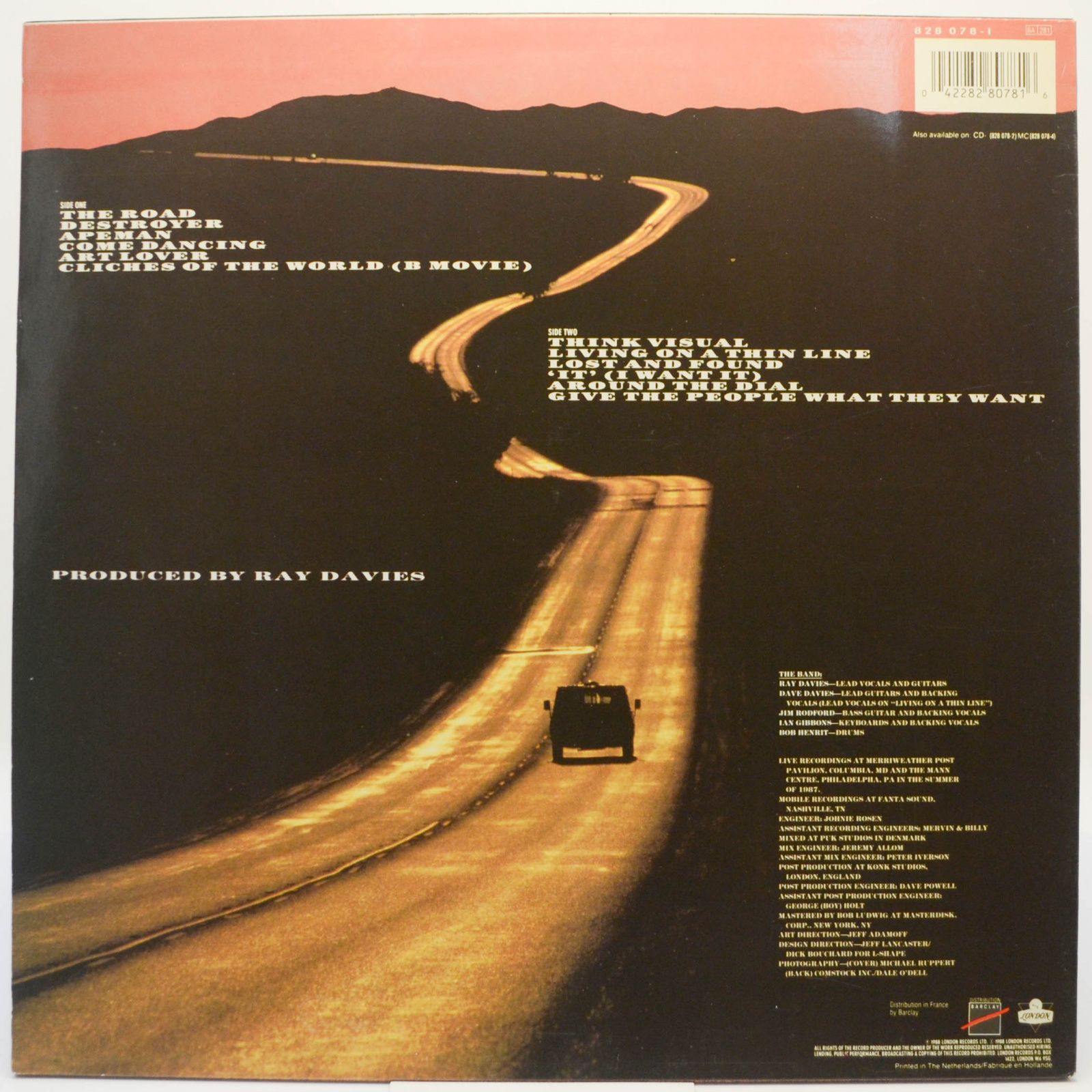Kinks — The Road, 1988