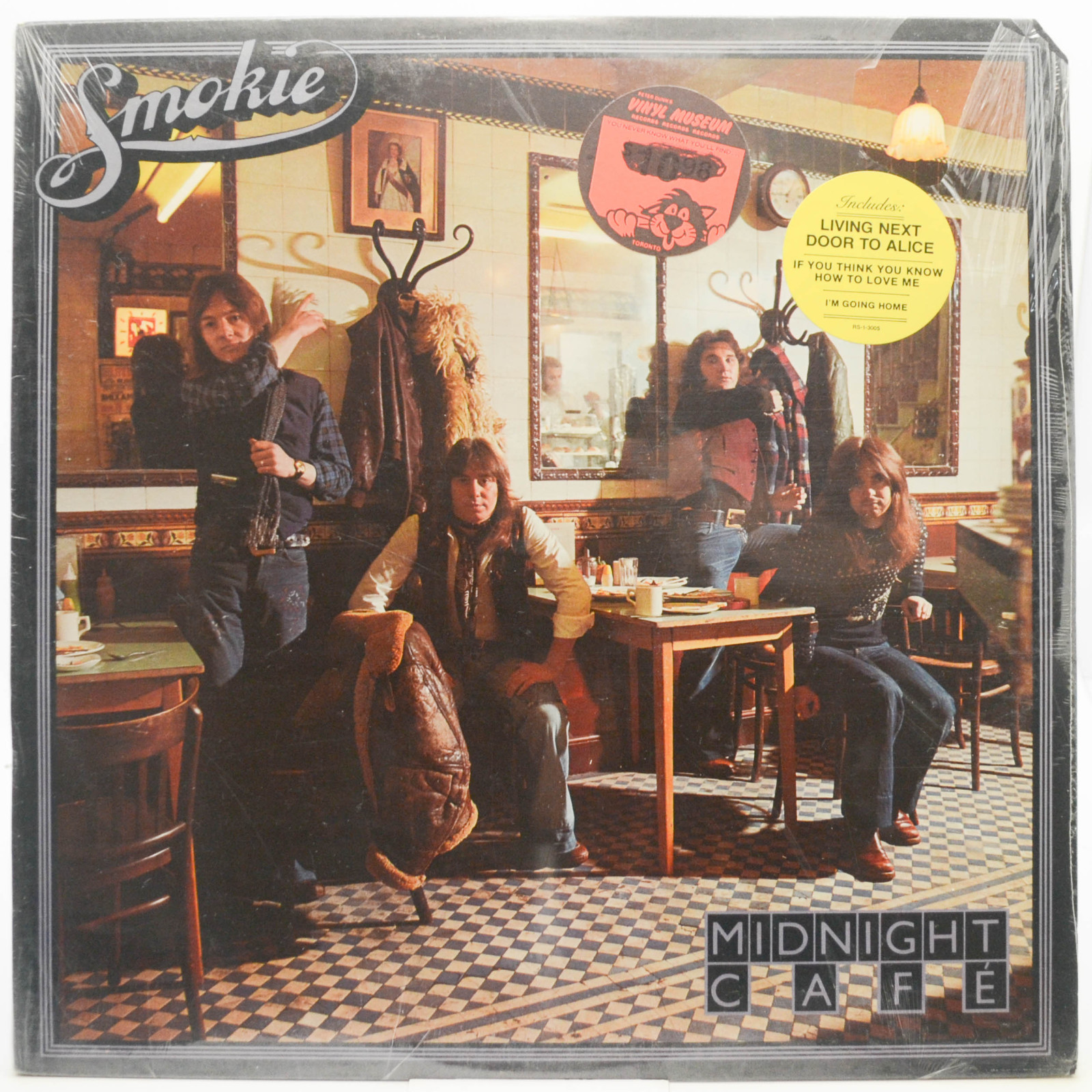 Виниловая пластинка Smokie — Midnight Café (USA), 1976