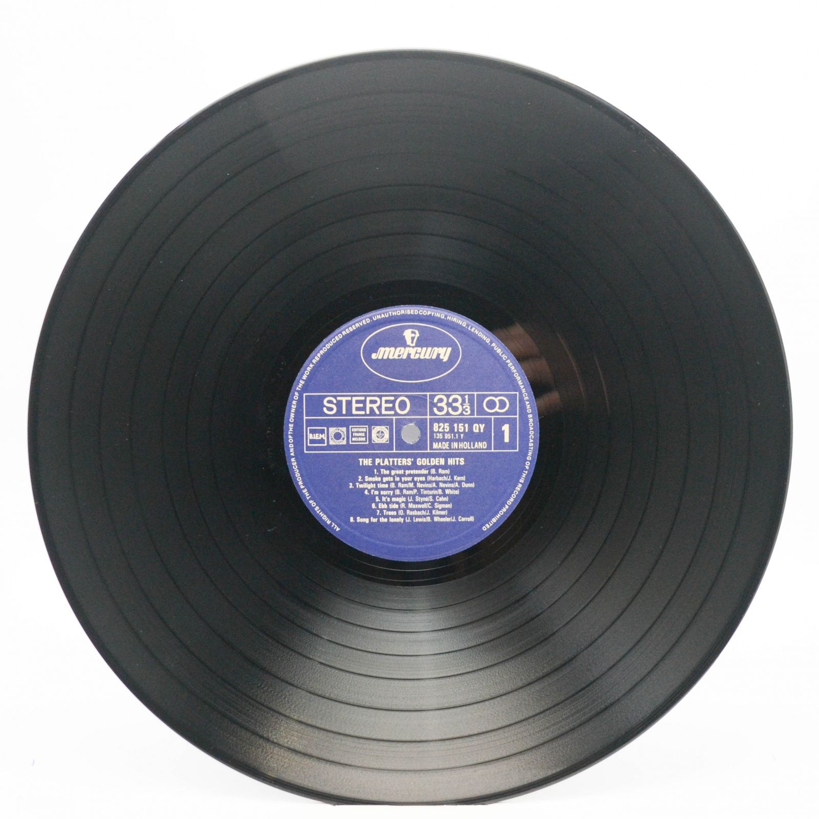 Platters — The Platters' Golden Hits, 1977