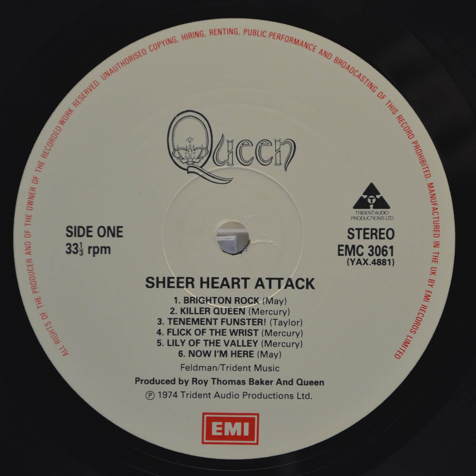 Queen — Sheer Heart Attack (UK), 1974