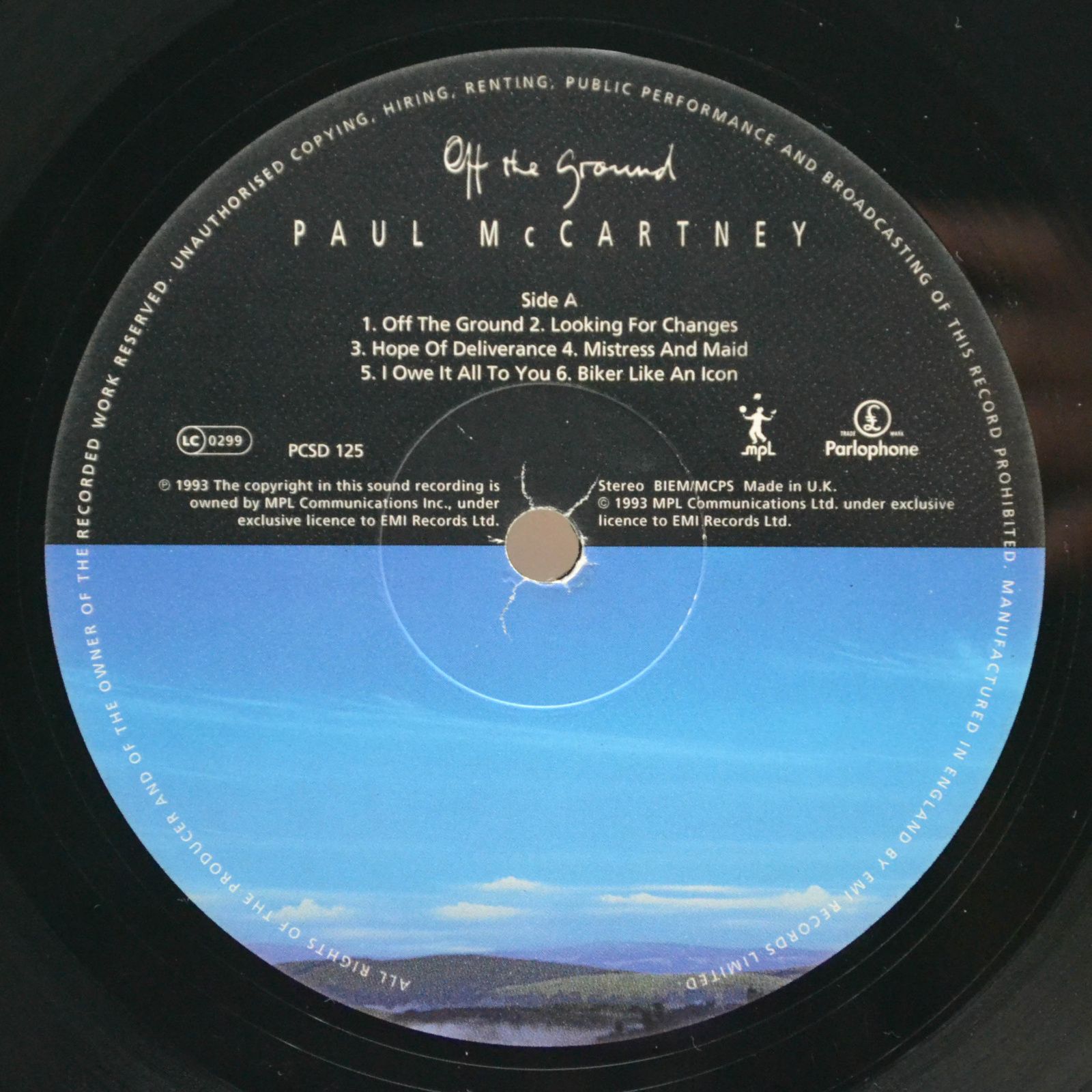 Paul McCartney — Off The Ground, 1993