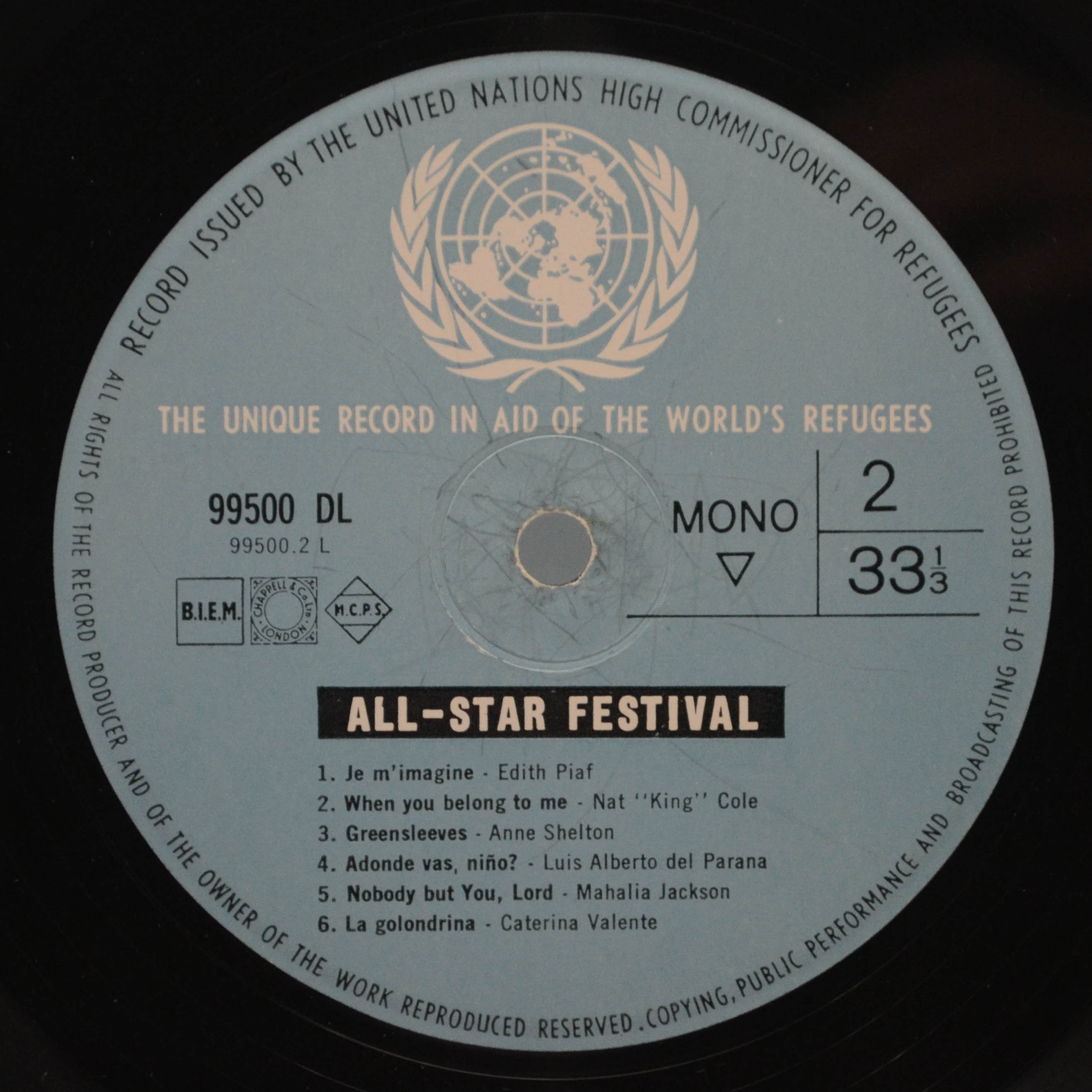 Various — All-Star Festival, 1963