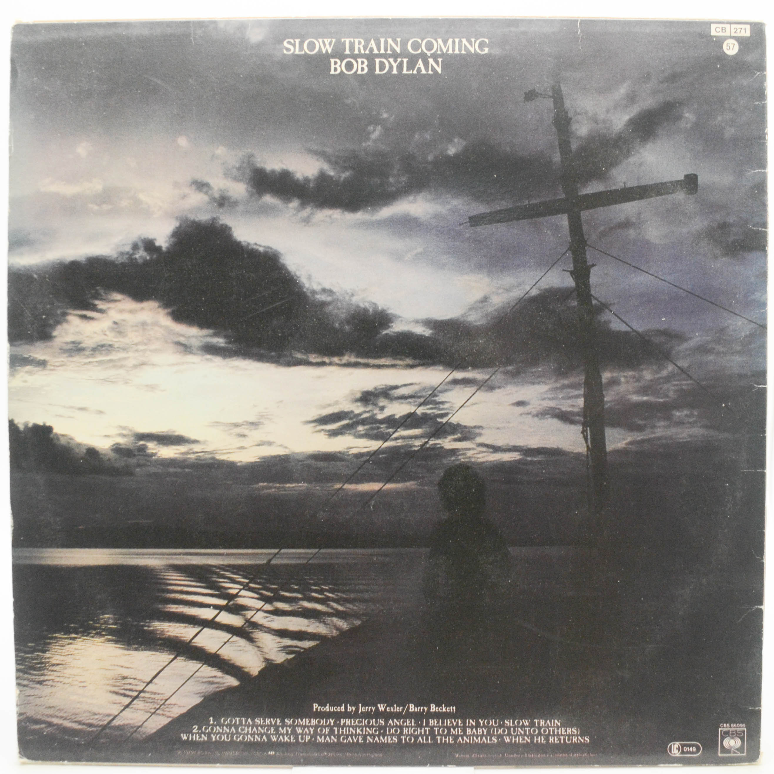 Виниловая пластинка Bob Dylan — Slow Train Coming, 1979