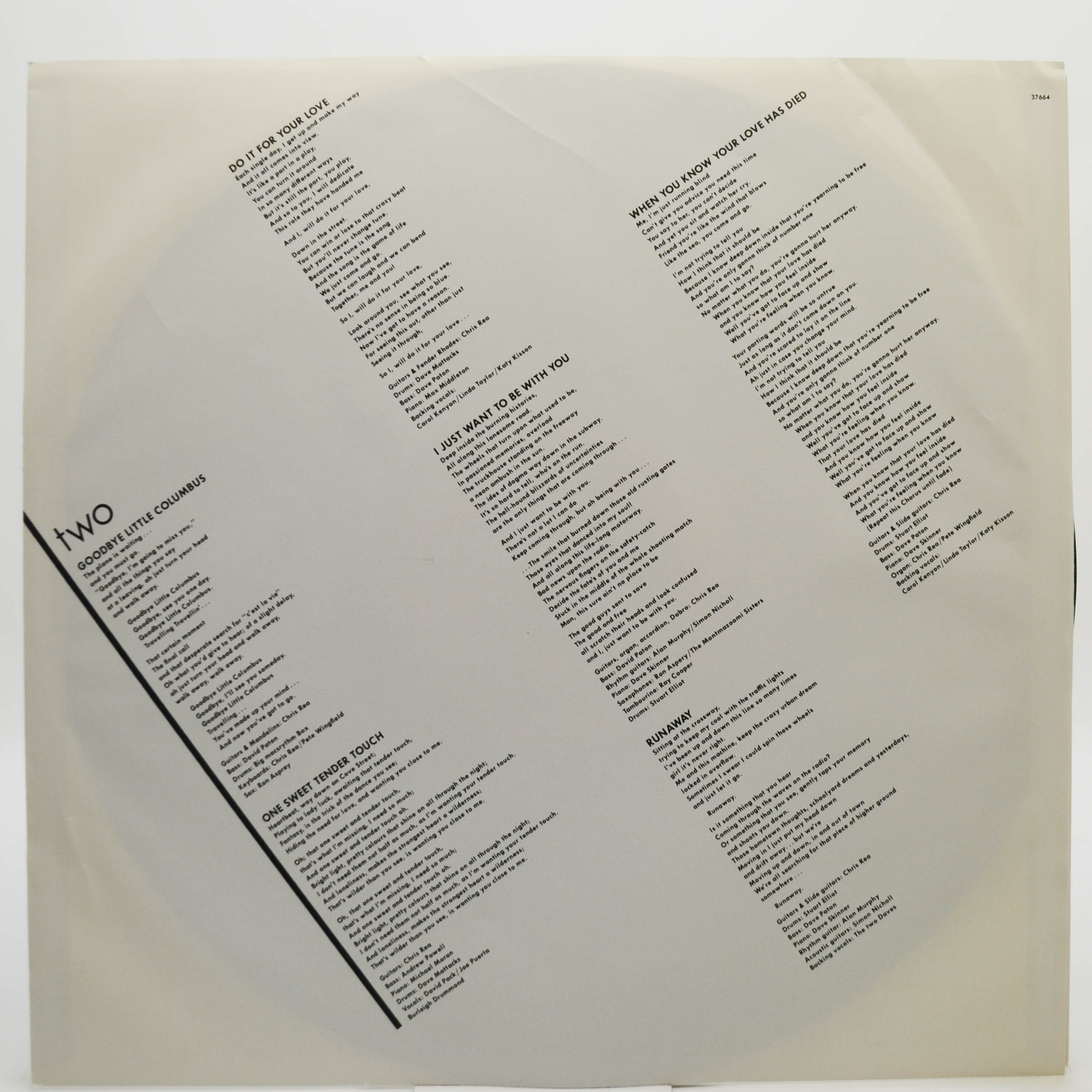 Chris Rea — Chris Rea (USA), 1981