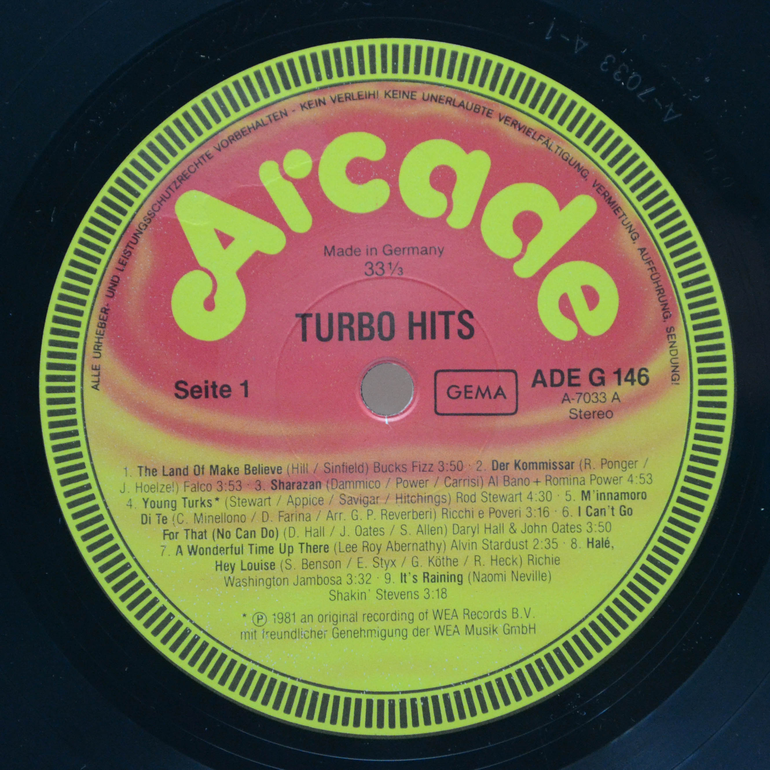 Various — Turbo Hits, 1982