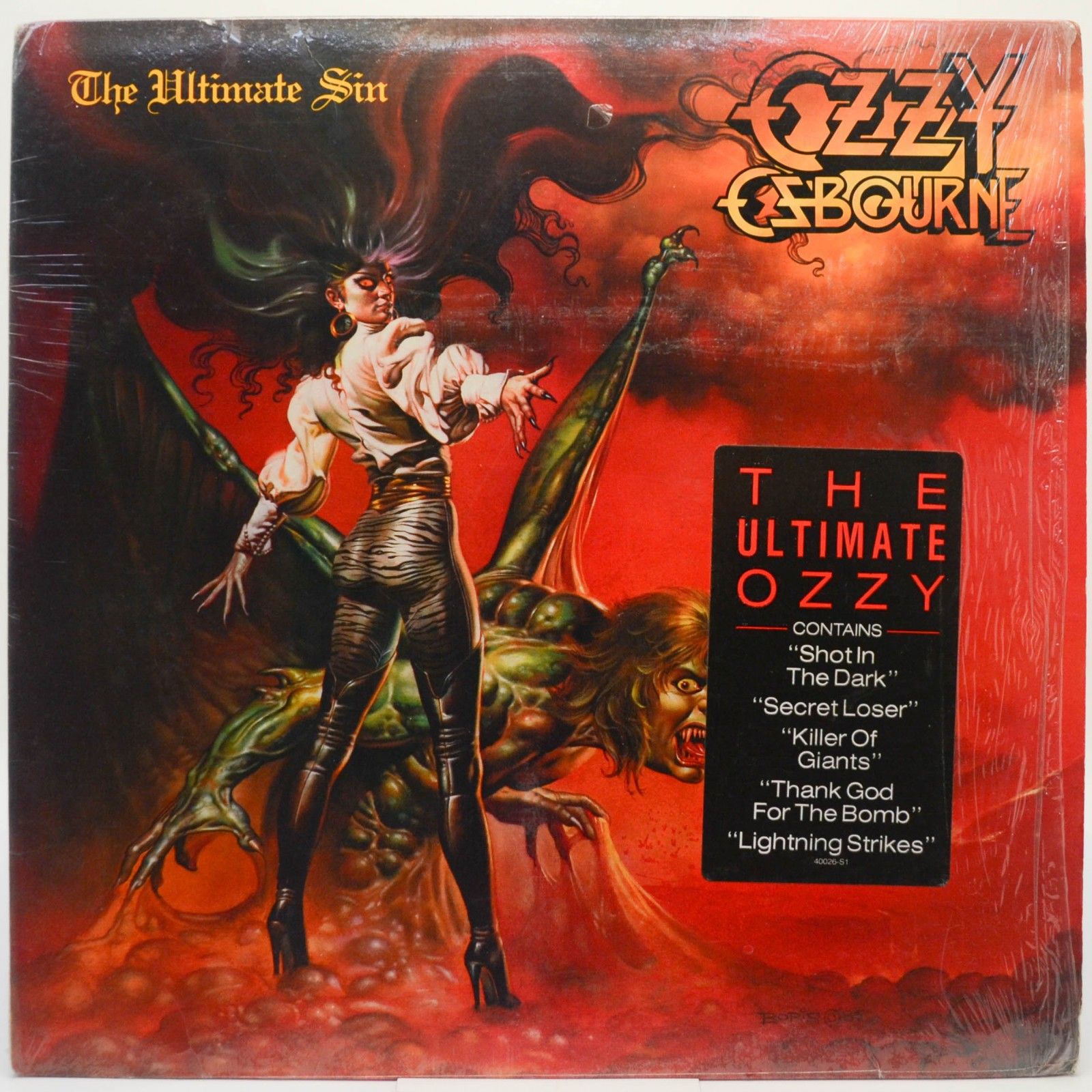 Ozzy Osbourne — The Ultimate Sin (USA), 1986