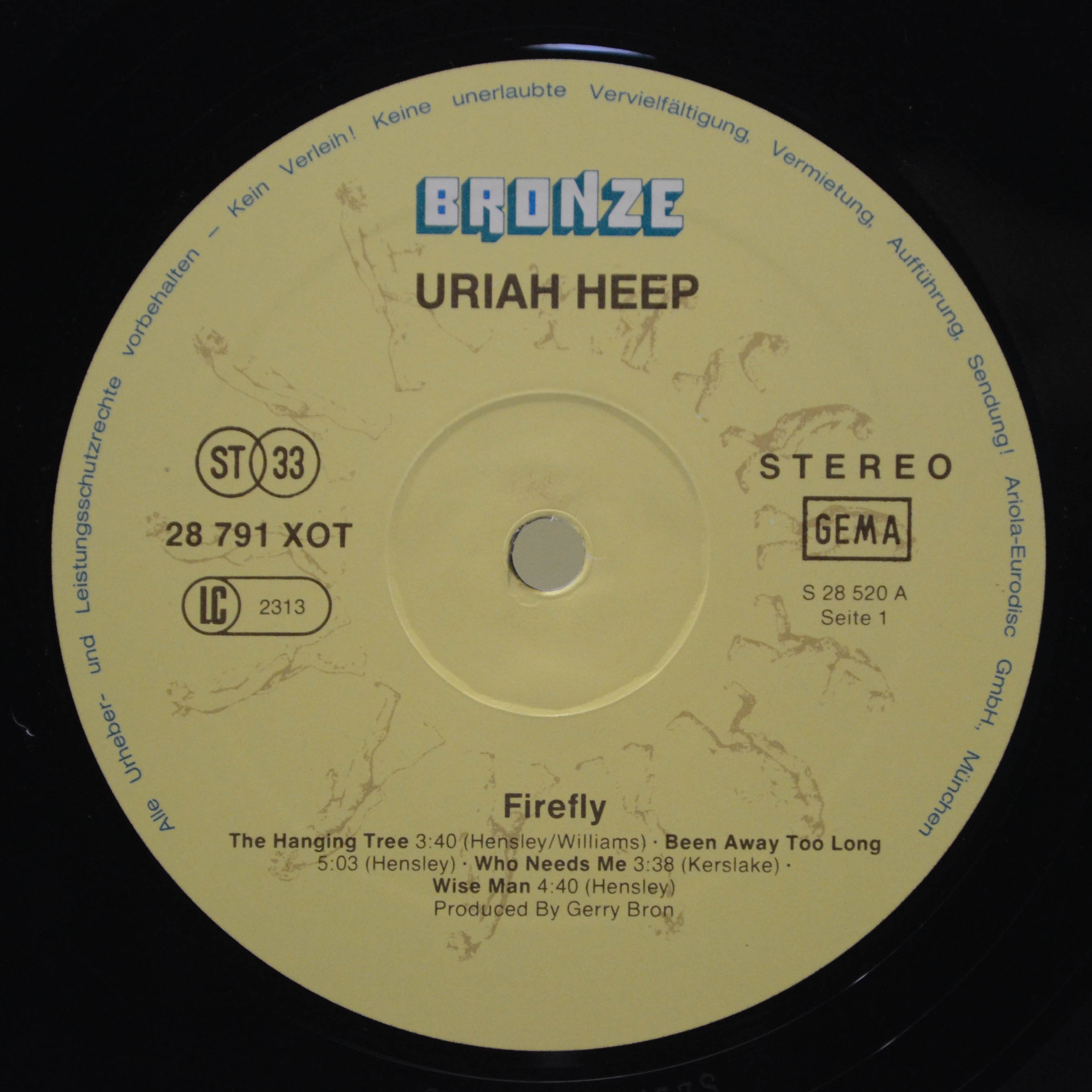 Uriah Heep — Firefly, 1977