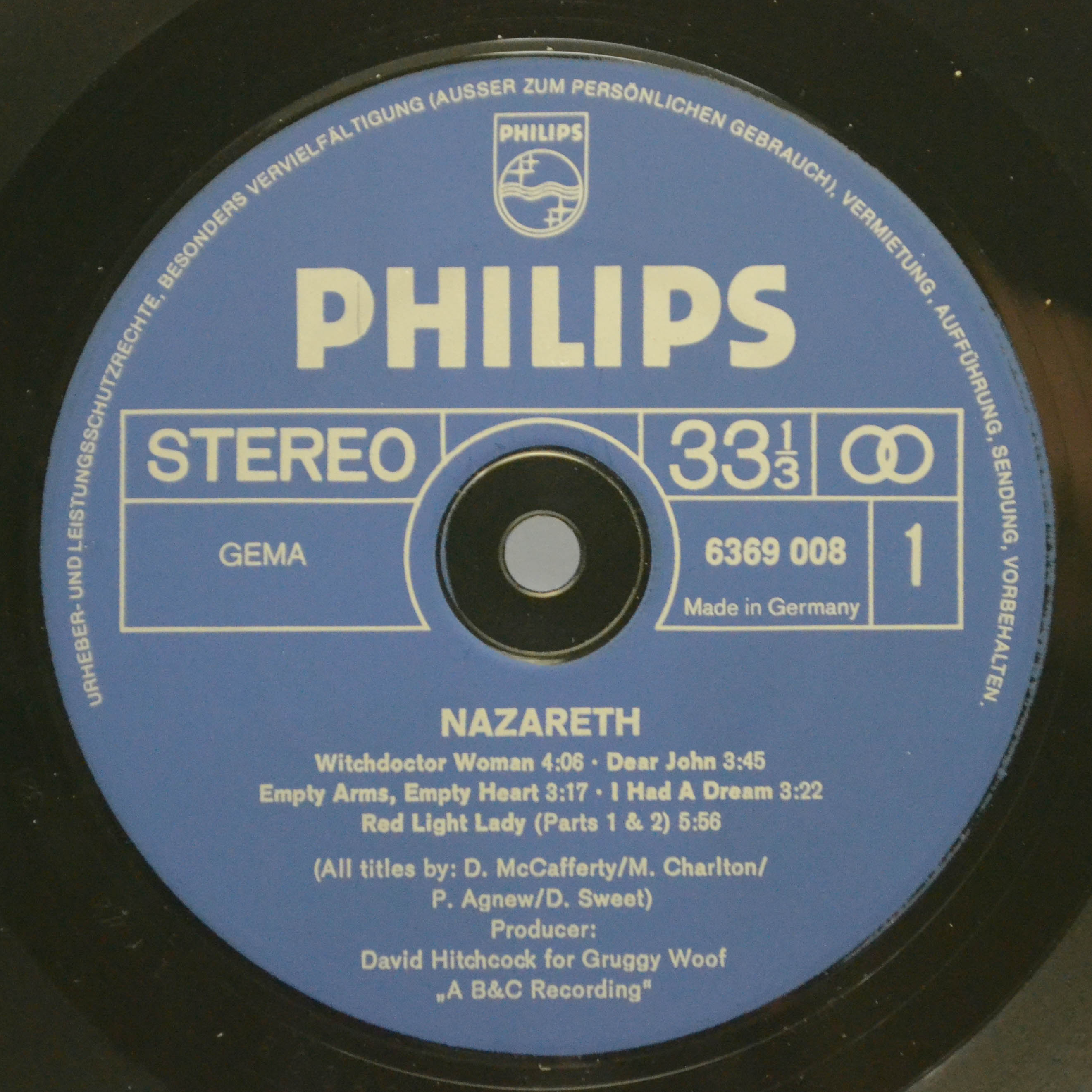 Nazareth — Nazareth, 1972