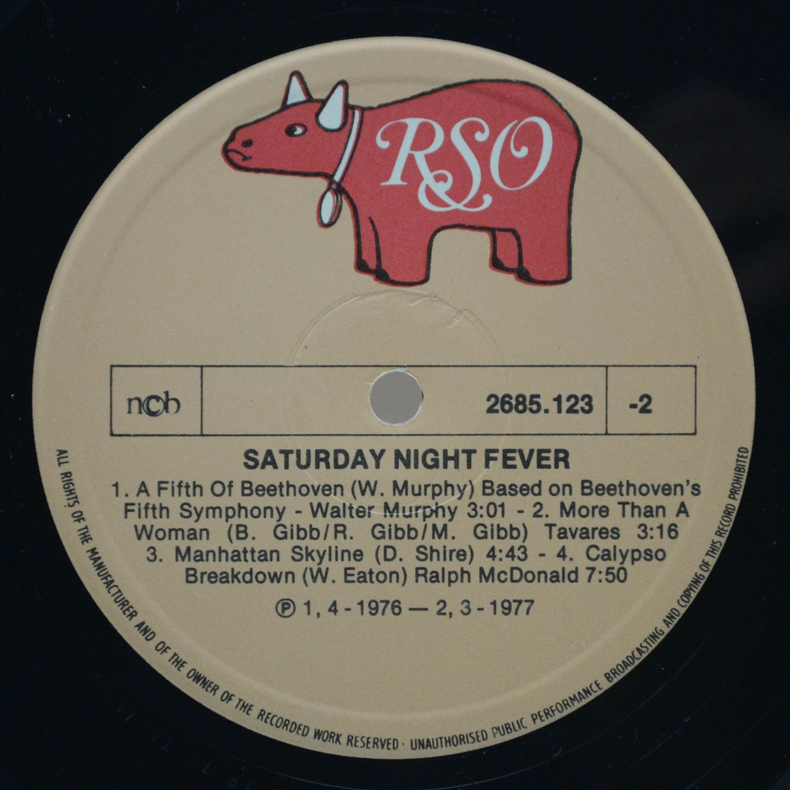 Виниловая пластинка Various — Saturday Night Fever (The Original Movie Sound Track) (2LP), 1978