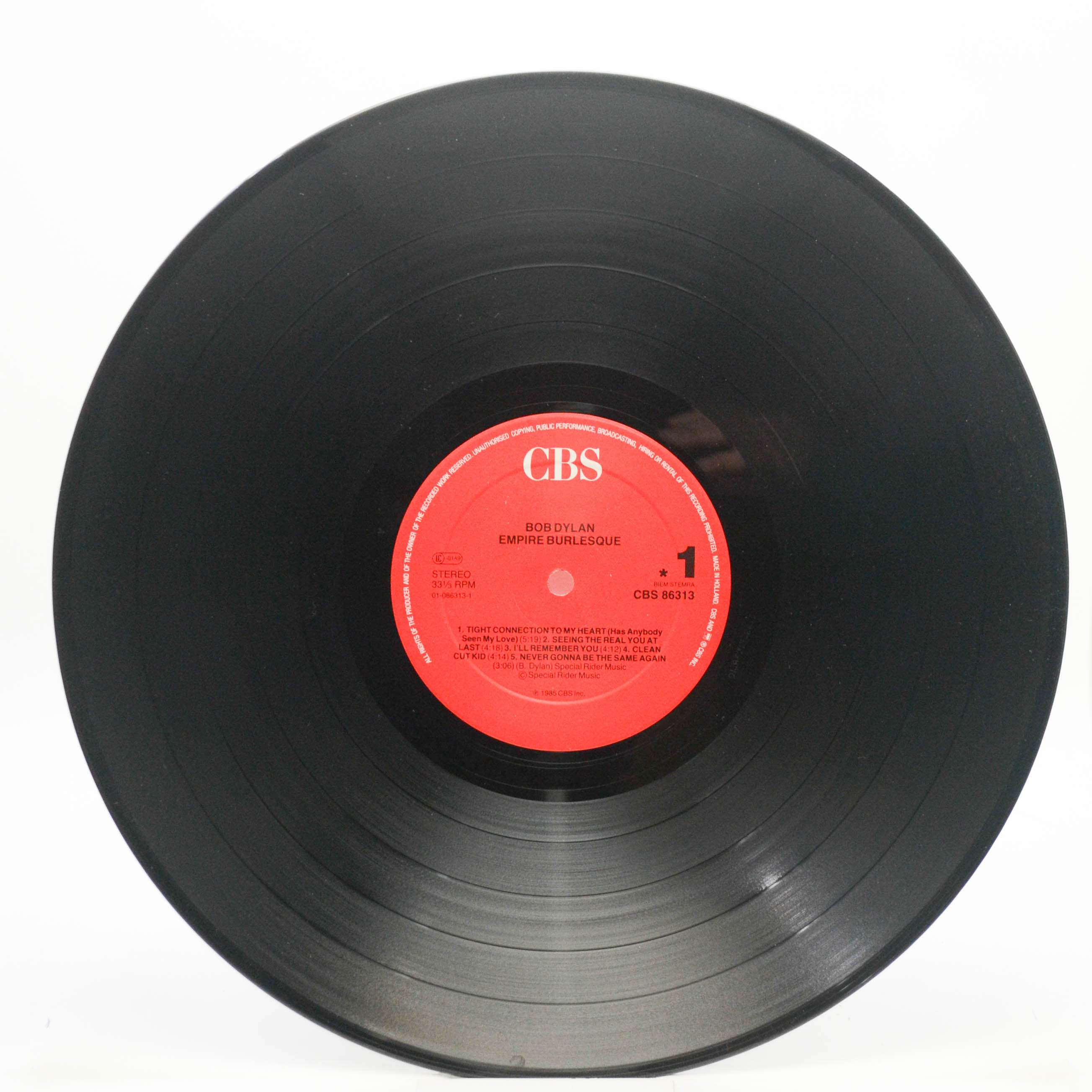 Bob Dylan — Empire Burlesque, 1985