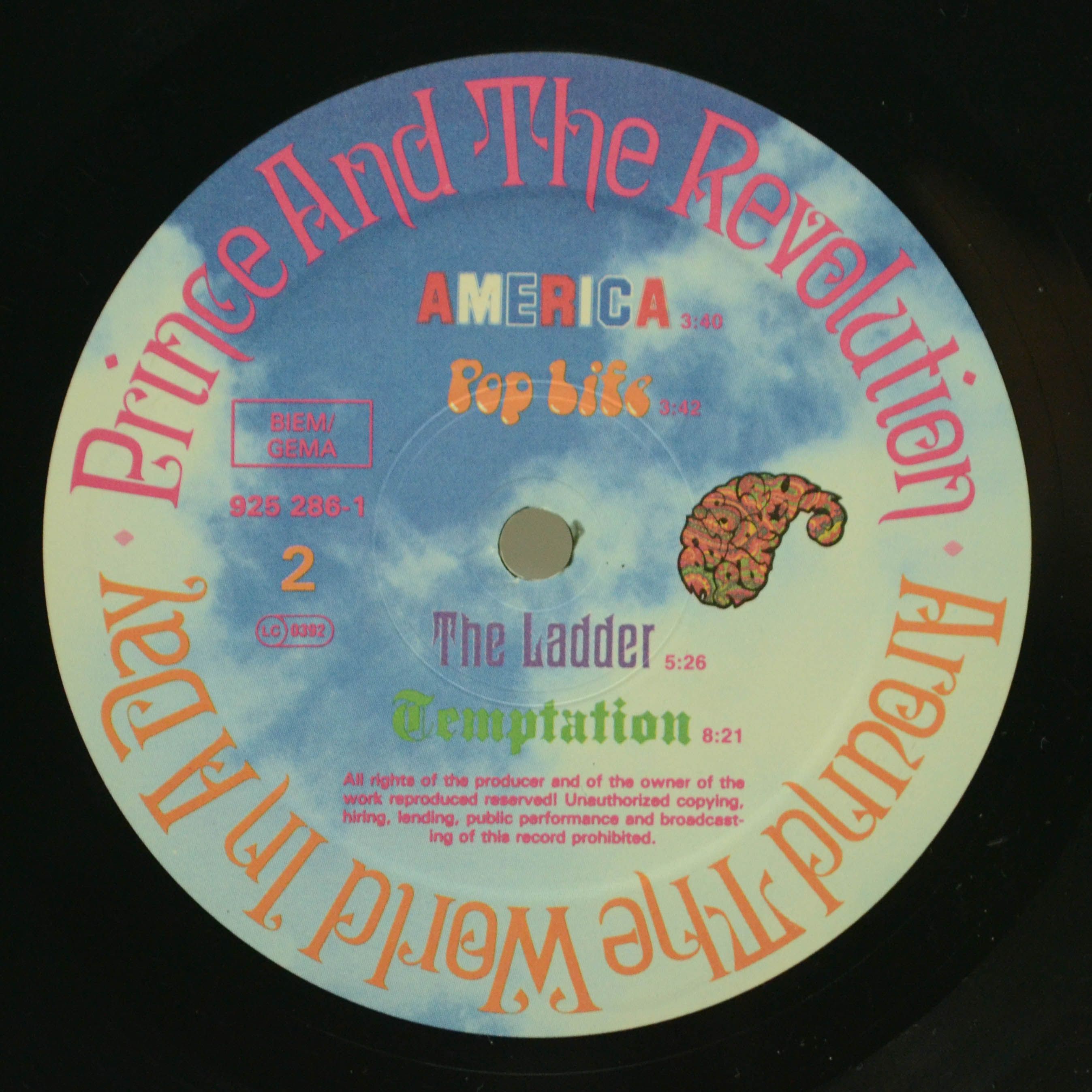 Prince And The Revolution — Around The World In A Day, 1985