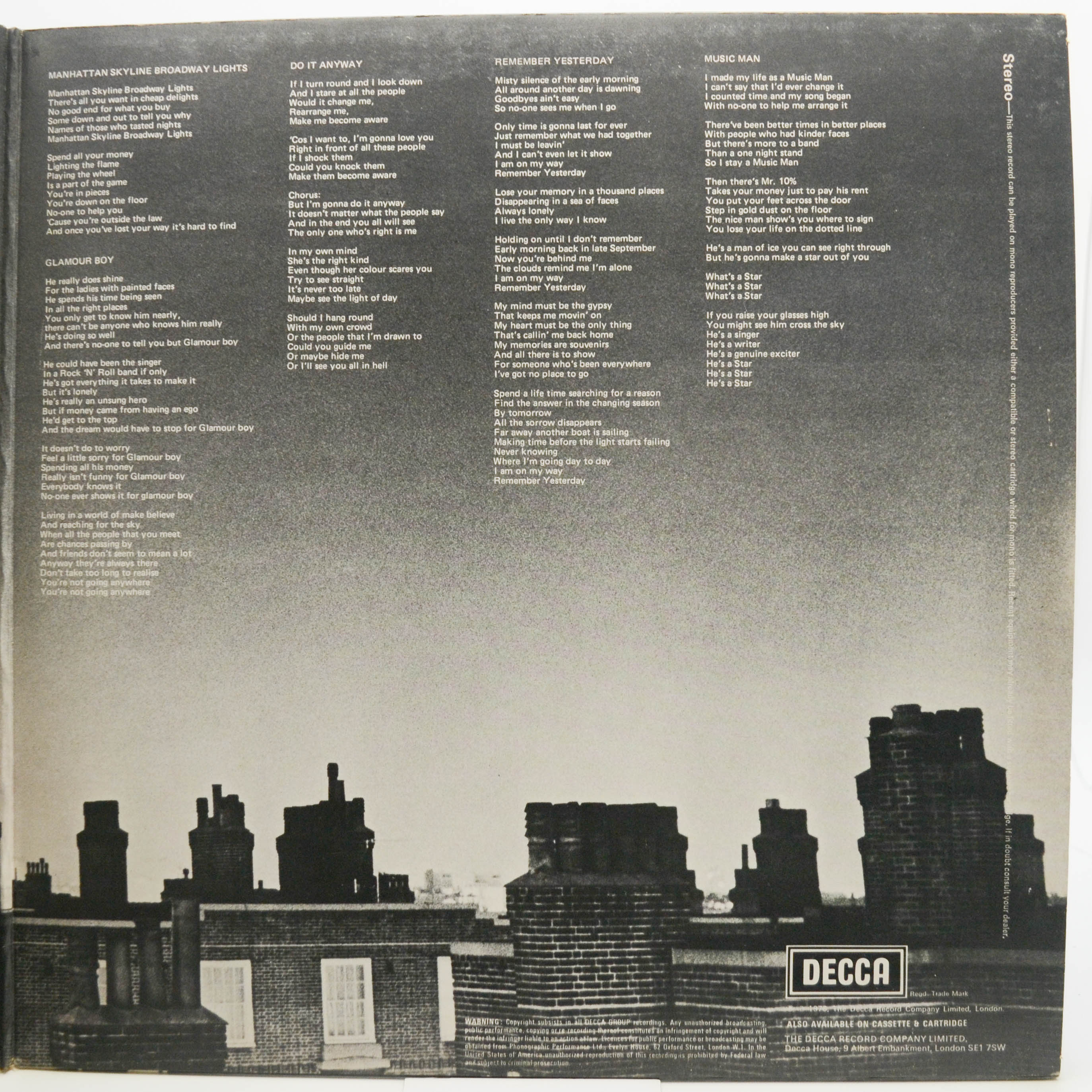 John Miles — Stranger In The City, 1976