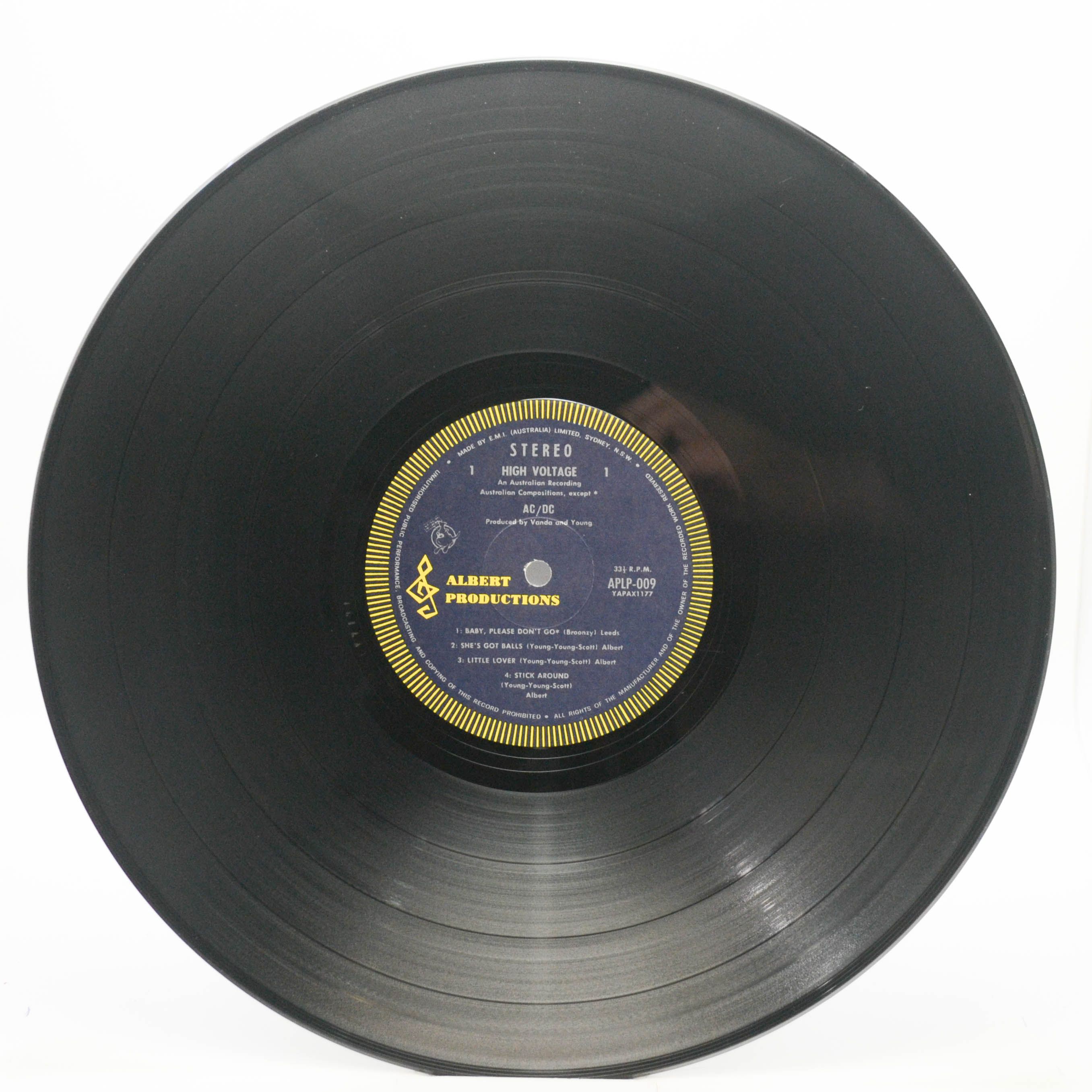 AC/DC — High Voltage (1-st, Australia), 1975