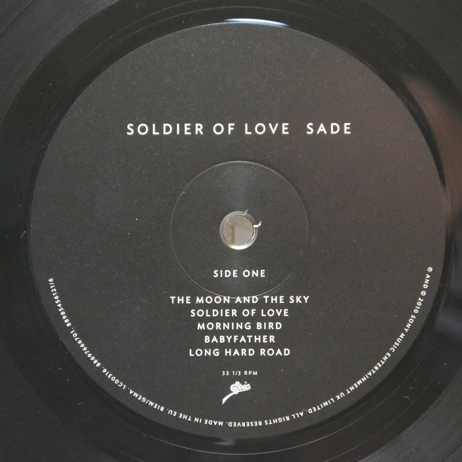 Sade — Soldier Of Love, 2010