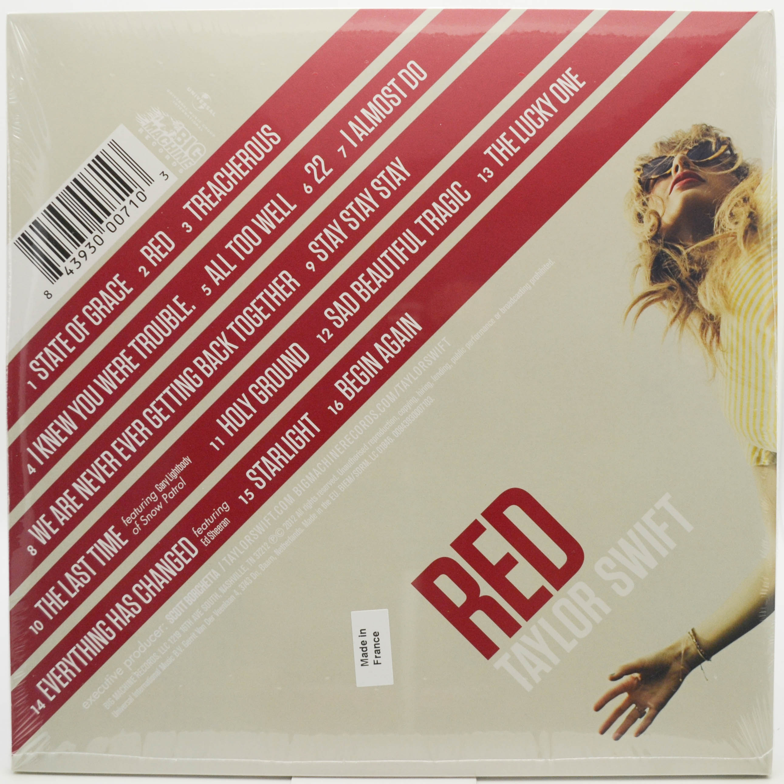 Taylor Swift — Red (2LP), 2012