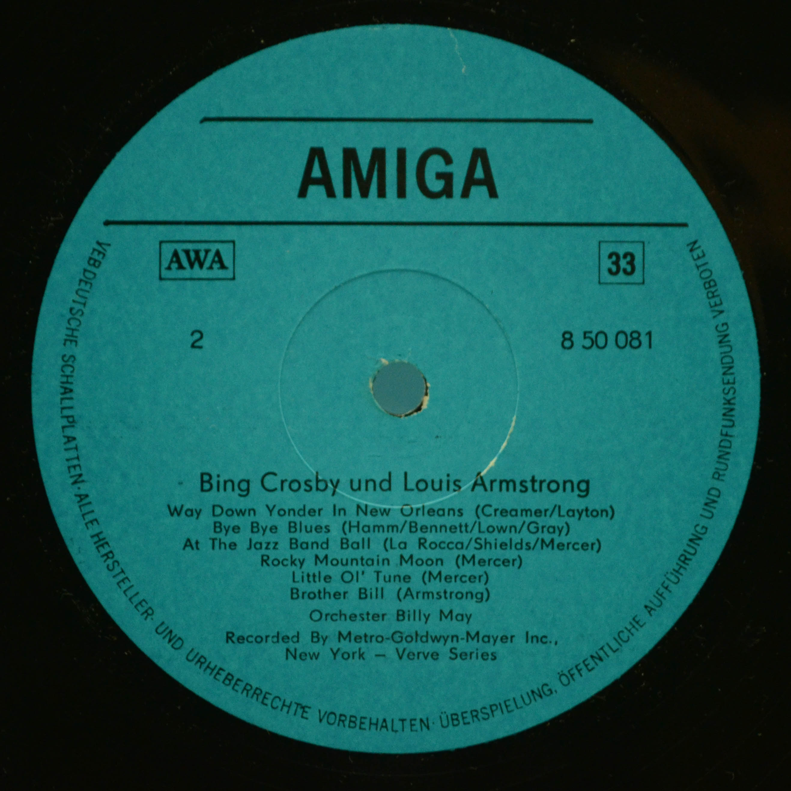 Bing Crosby & Louis Armstrong — Bing Crosby Und Louis Armstrong, 1960