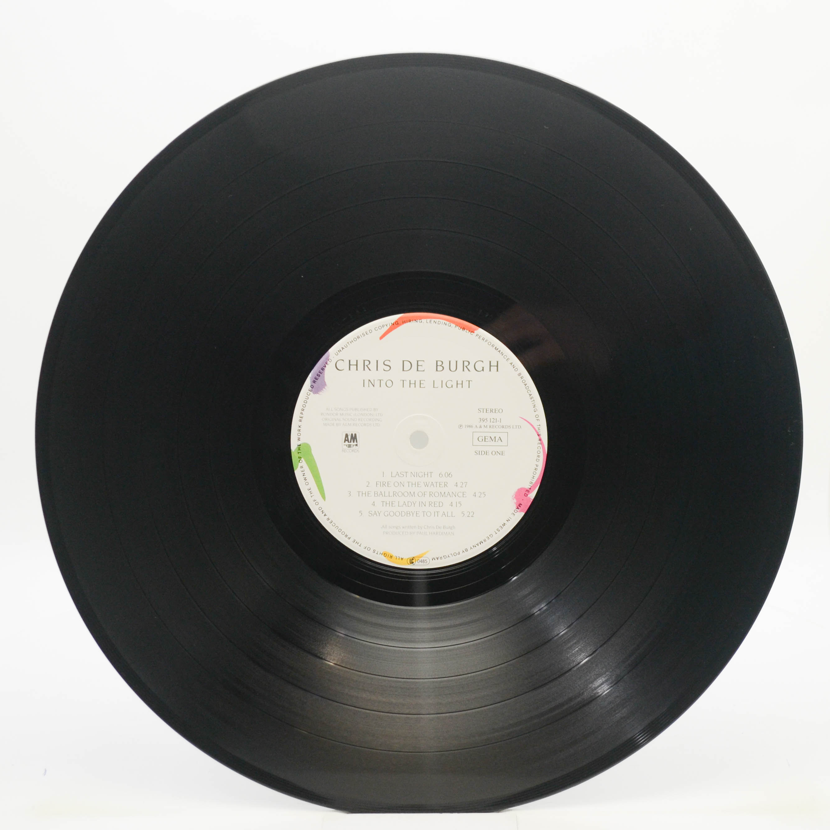 Chris de Burgh — Into The Light, 1986