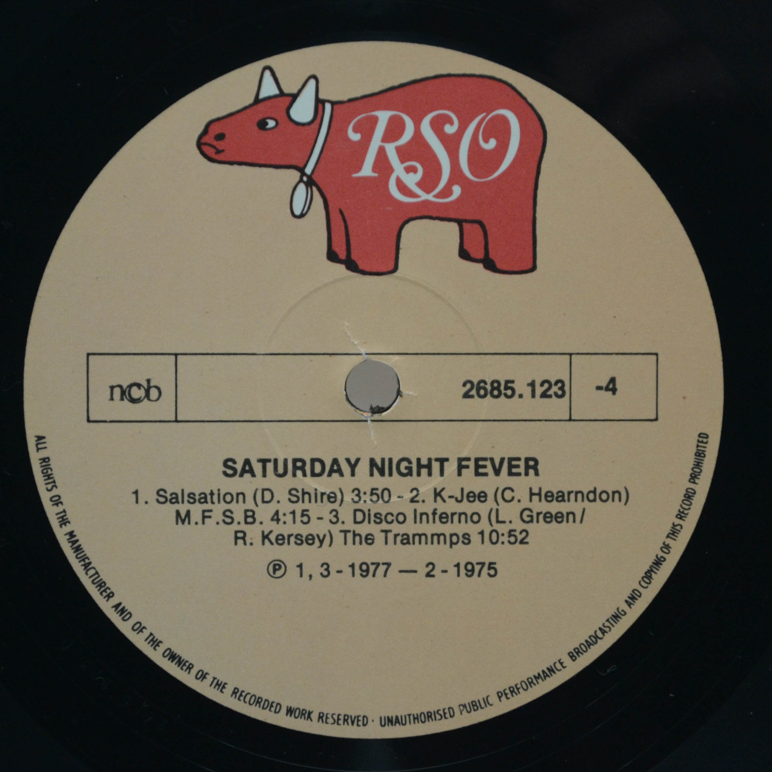 Various — Saturday Night Fever (The Original Movie Sound Track) (2LP), 1978