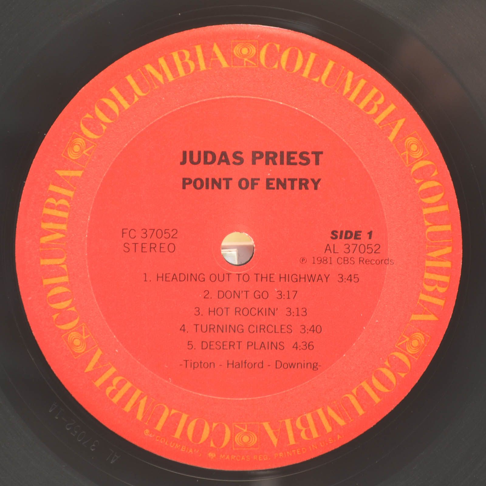 Judas Priest — Point Of Entry (USA), 1981