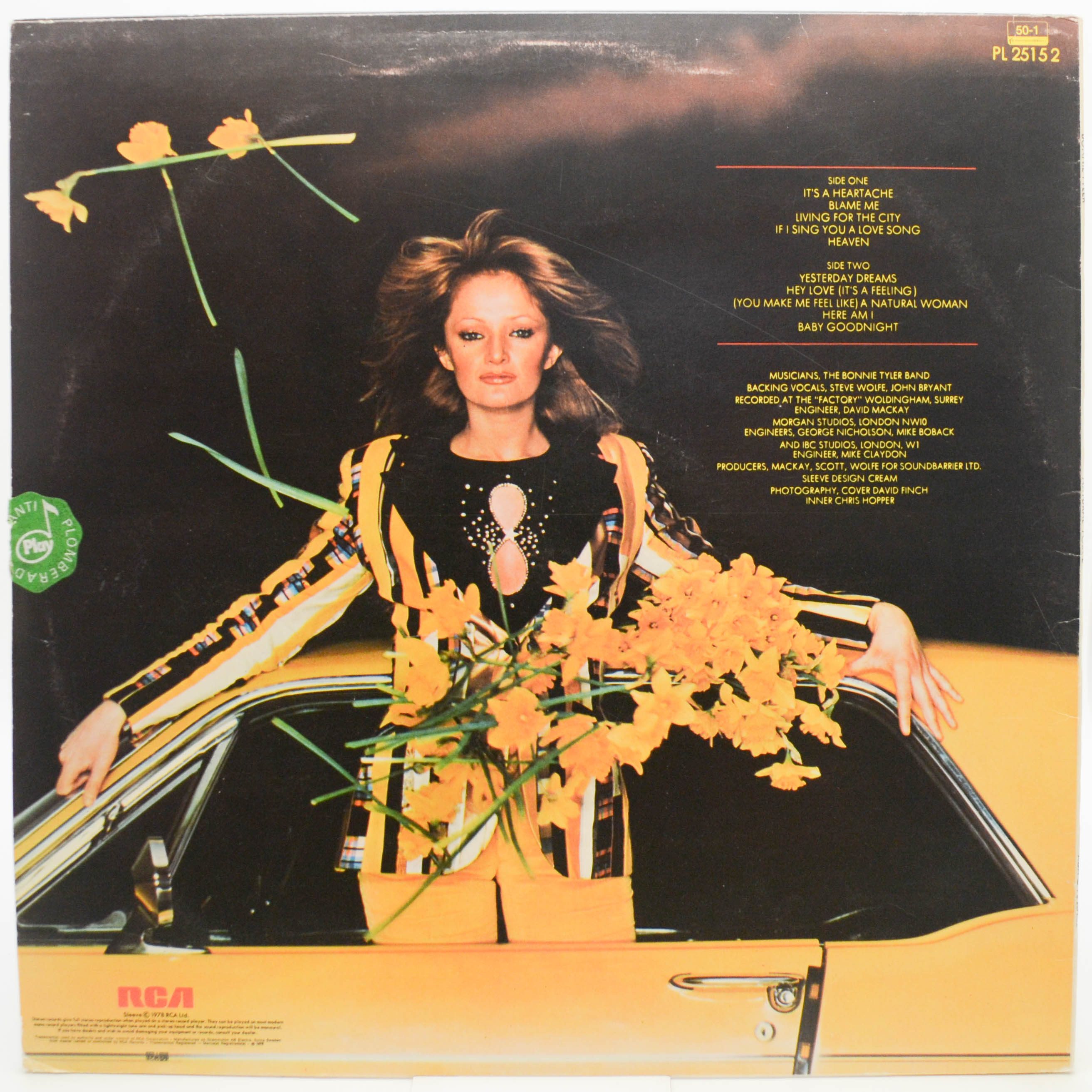 Bonnie Tyler — Natural Force, 1978