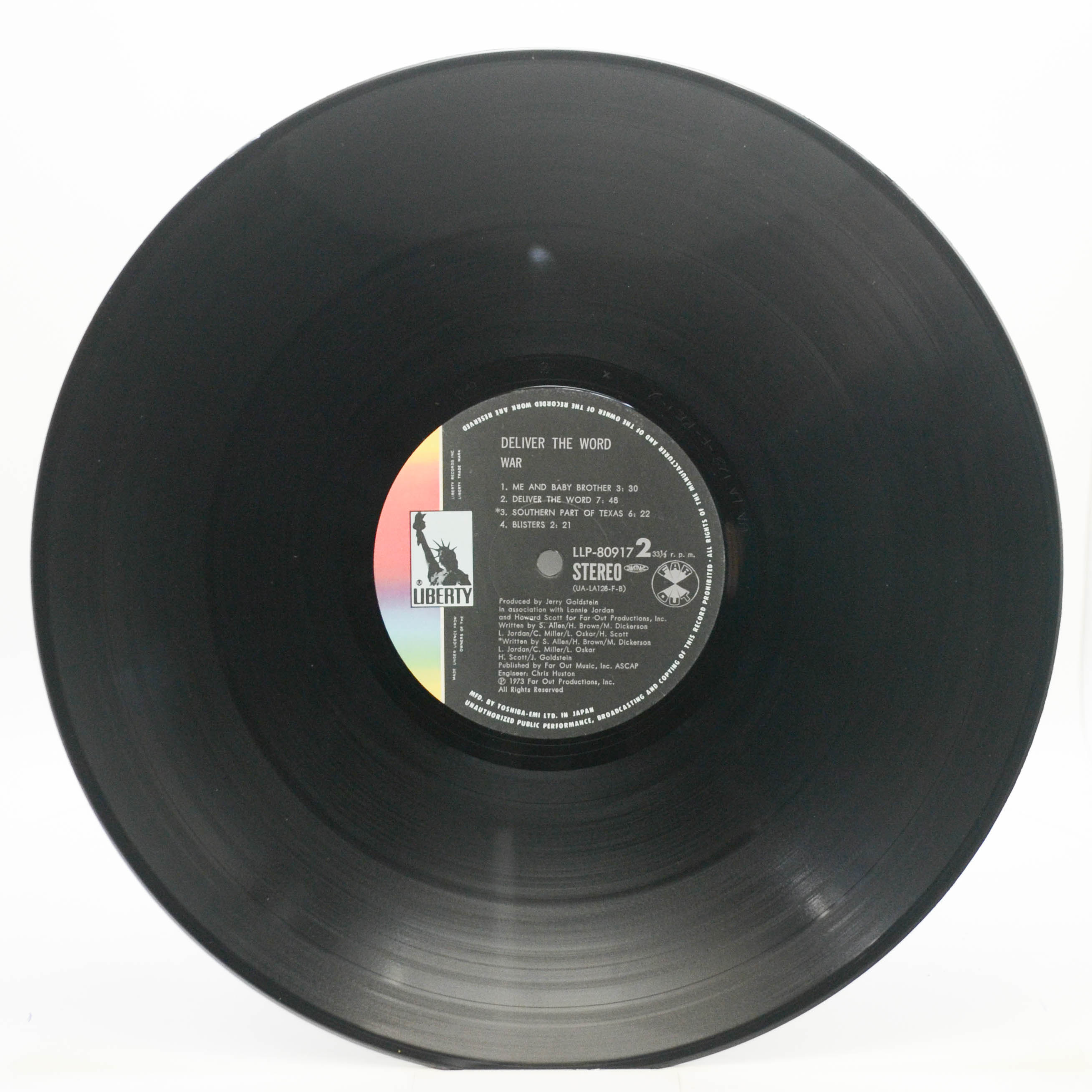 War — Deliver The Word, 1973