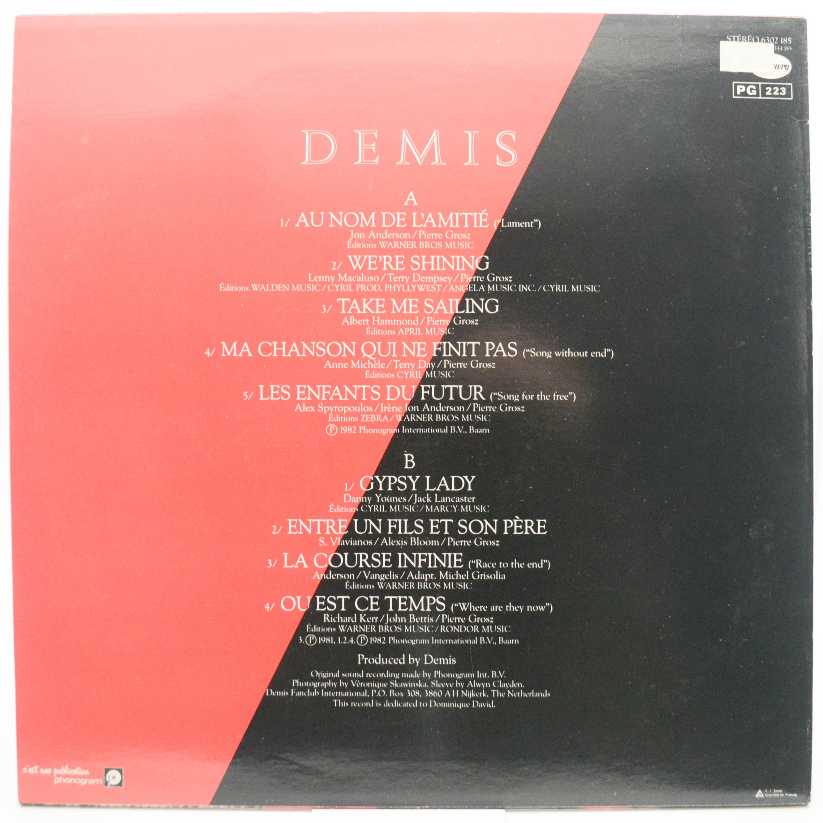 Demis Roussos — Demis (1-st, France), 1982